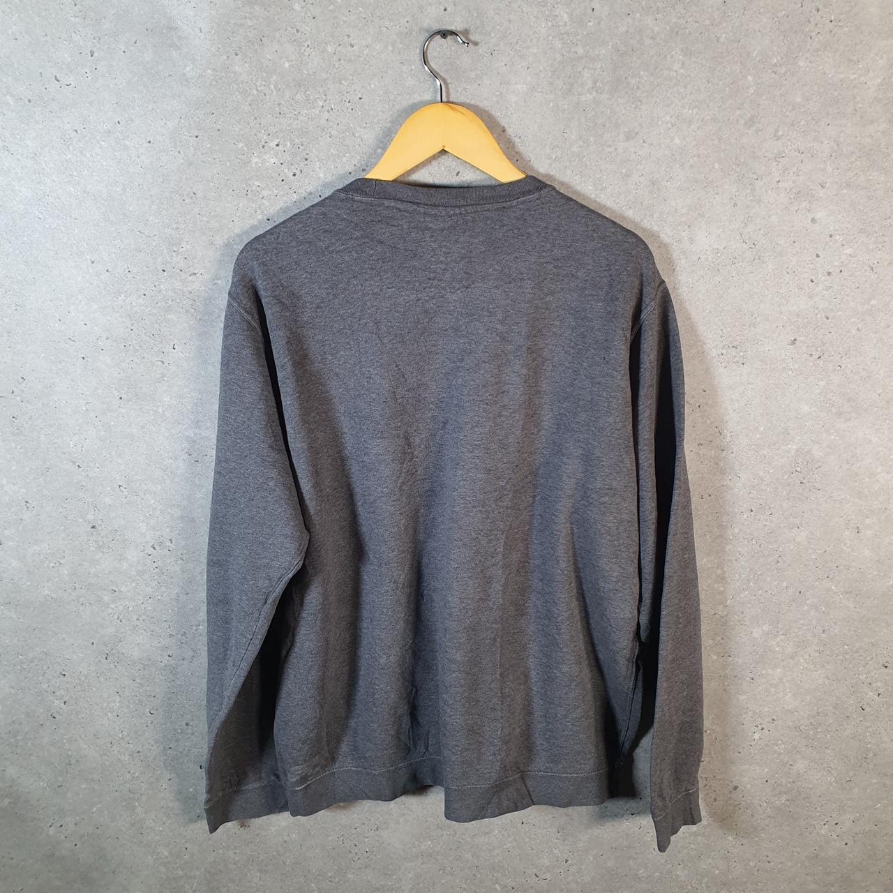 Vintage Nike Club Sweatshirt Mens XL Grey Swoosh Y2K Pullover Logo