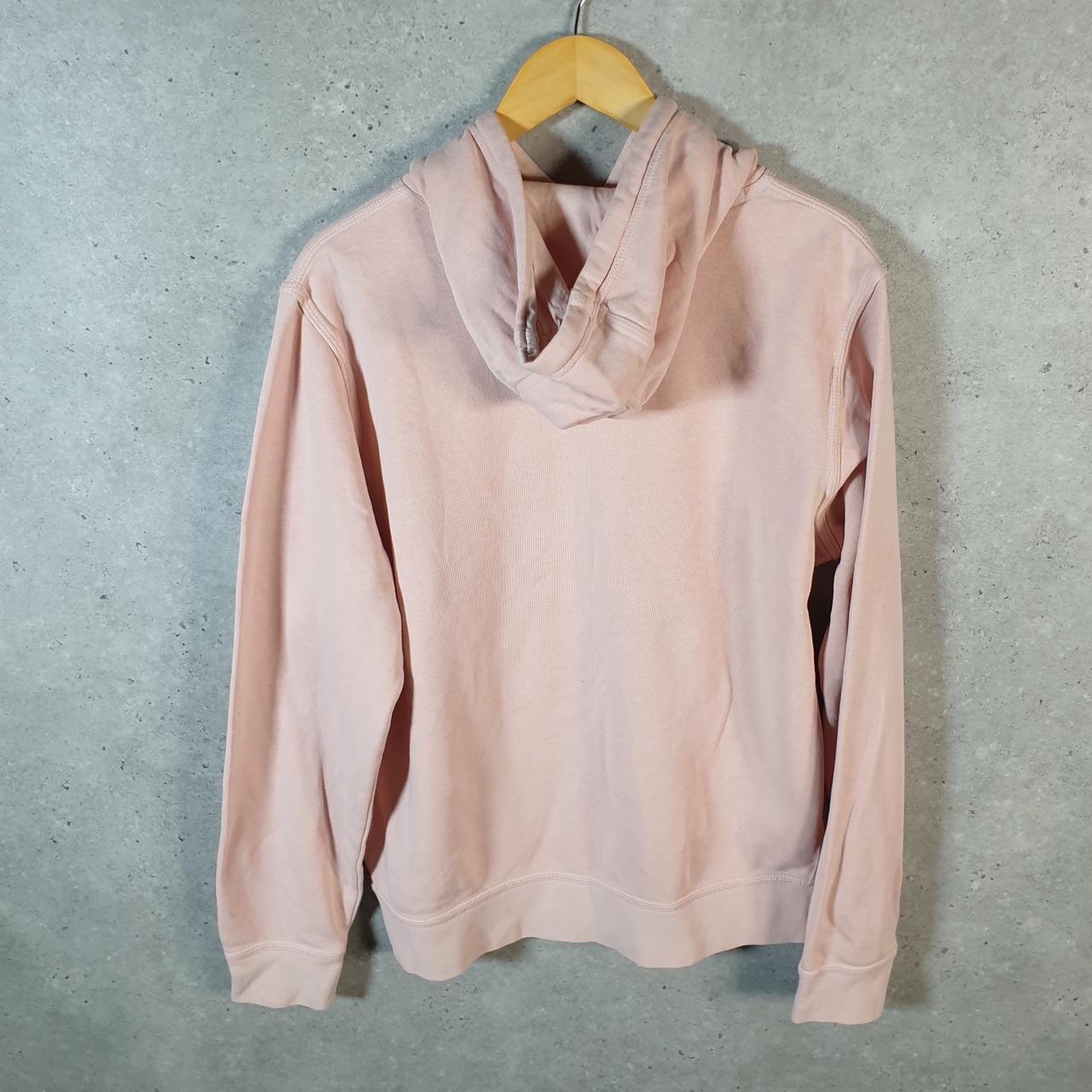 Vintage Nike Club Embroidered Hoodie Men’s Large Pink Swoosh Y2K Pullover Logo