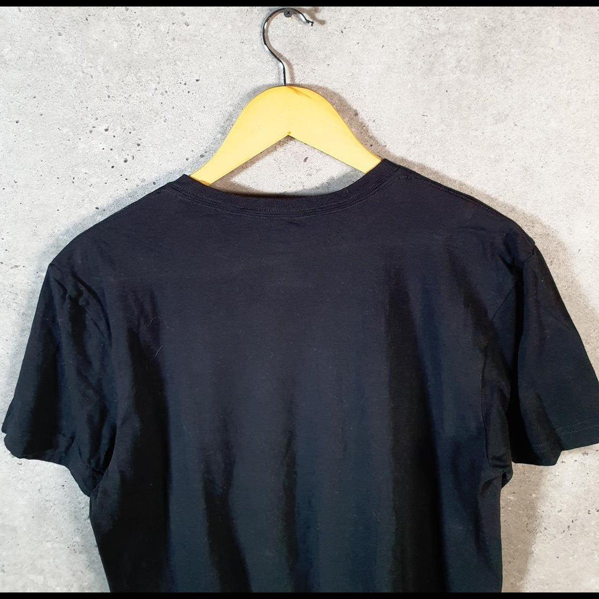 Vintage Ralph Lauren Polo T Shirt Men’s Medium Black Embroidered Pony Classic Fit C9139