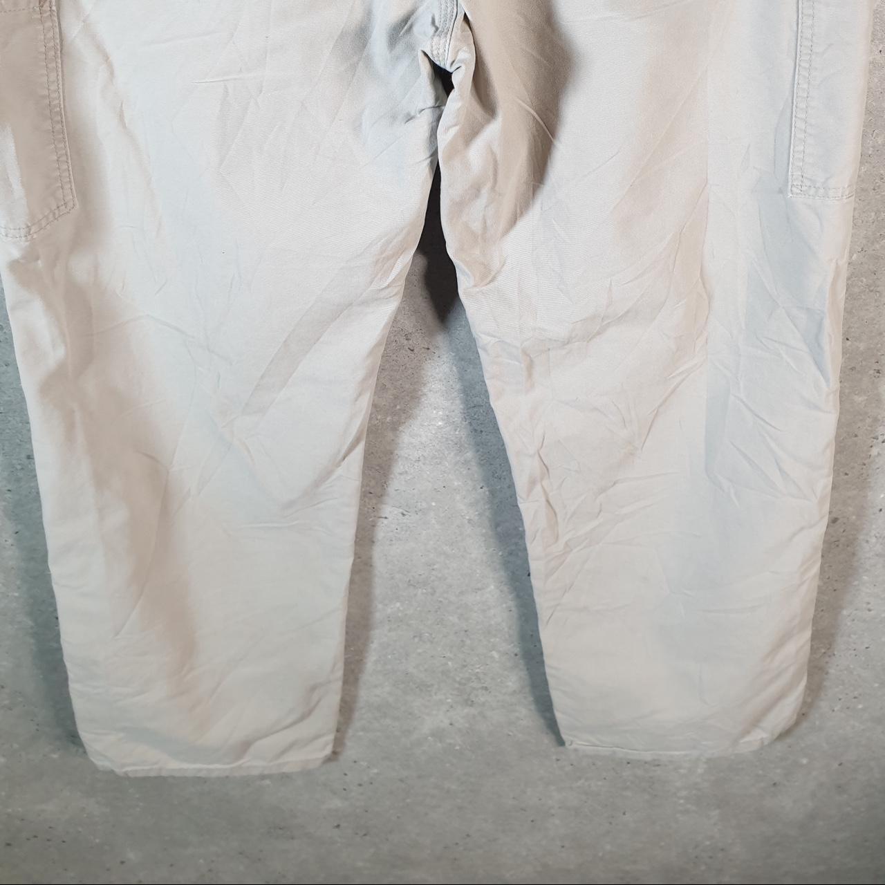 Vintage Carhartt Carpenter Trousers Mens W36 L32 Brown Dungaree Fit Workwear USA