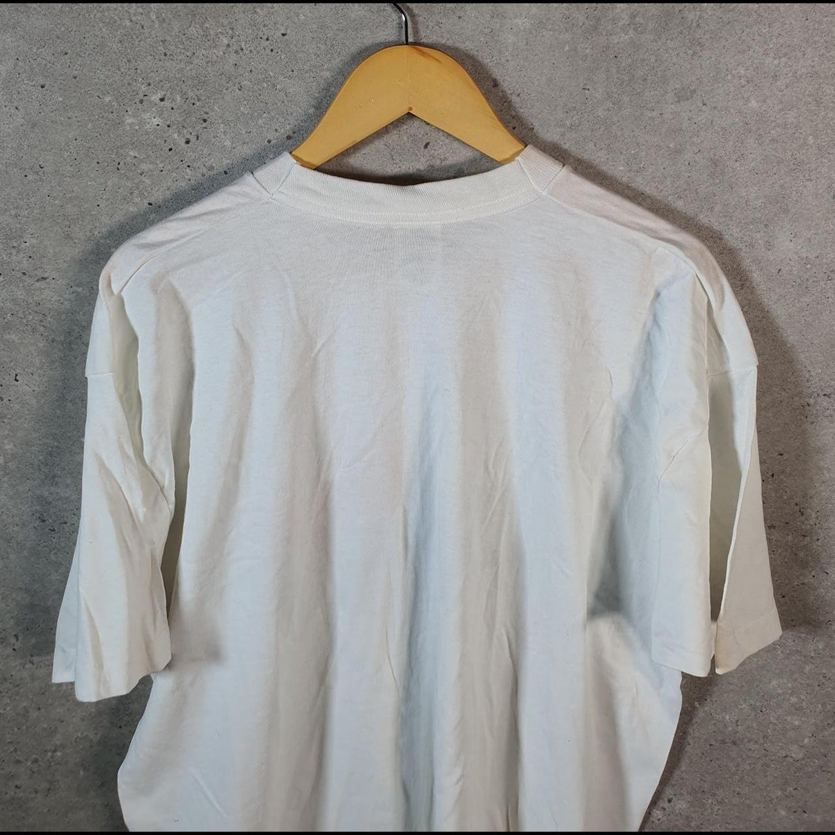 Vintage Fruit of the Loom Jet Ski Miami Roger Danner 1982 Single Stitch T Shirt Men’s 2XL White C9391