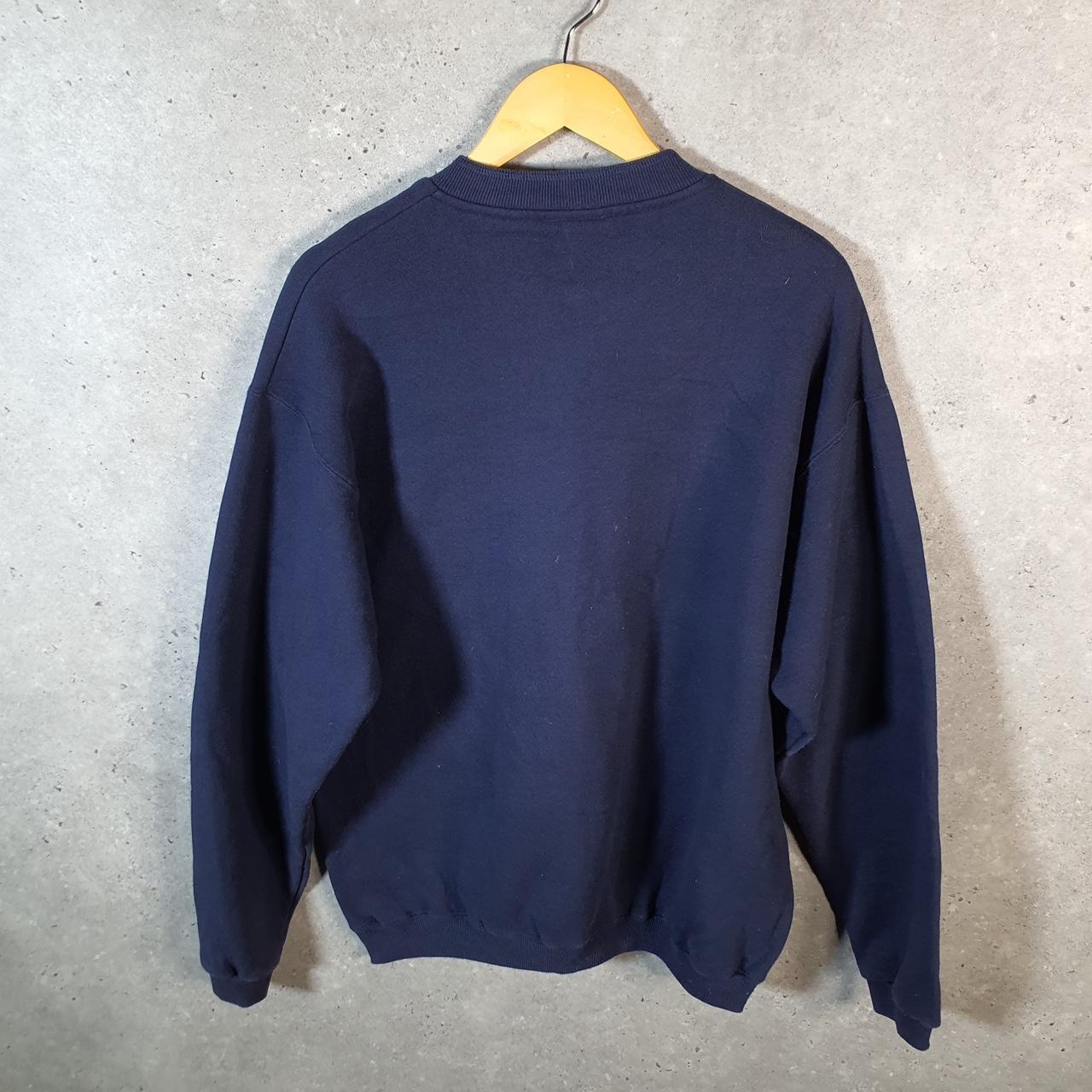 Vintage Lee Heavyweight Sweatshirt Men’s Large Navy Blue Amsure