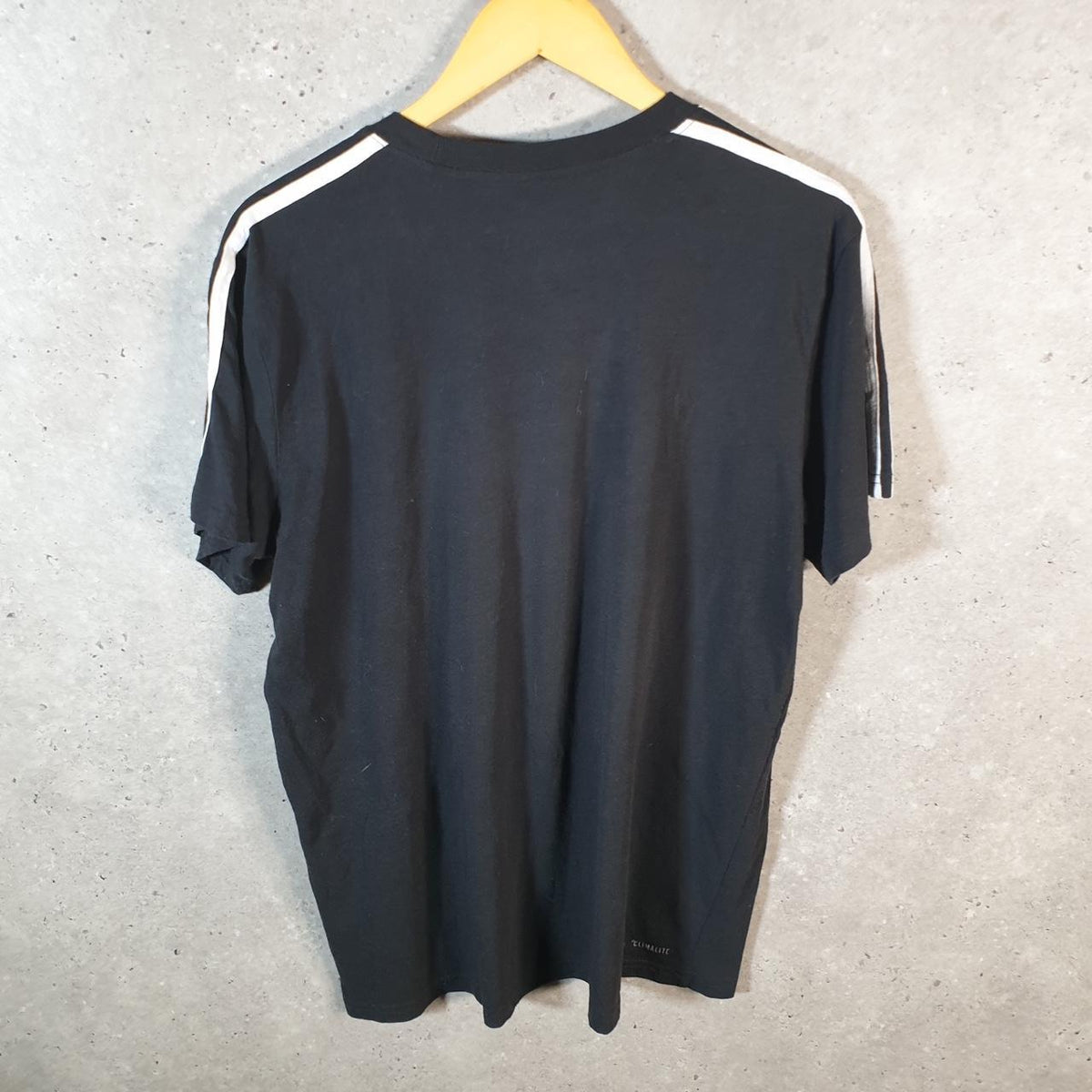 Vintage Adidas Ultimate 2.0 Spellout T Shirt Men’s Large Black Three Stripes Athletic