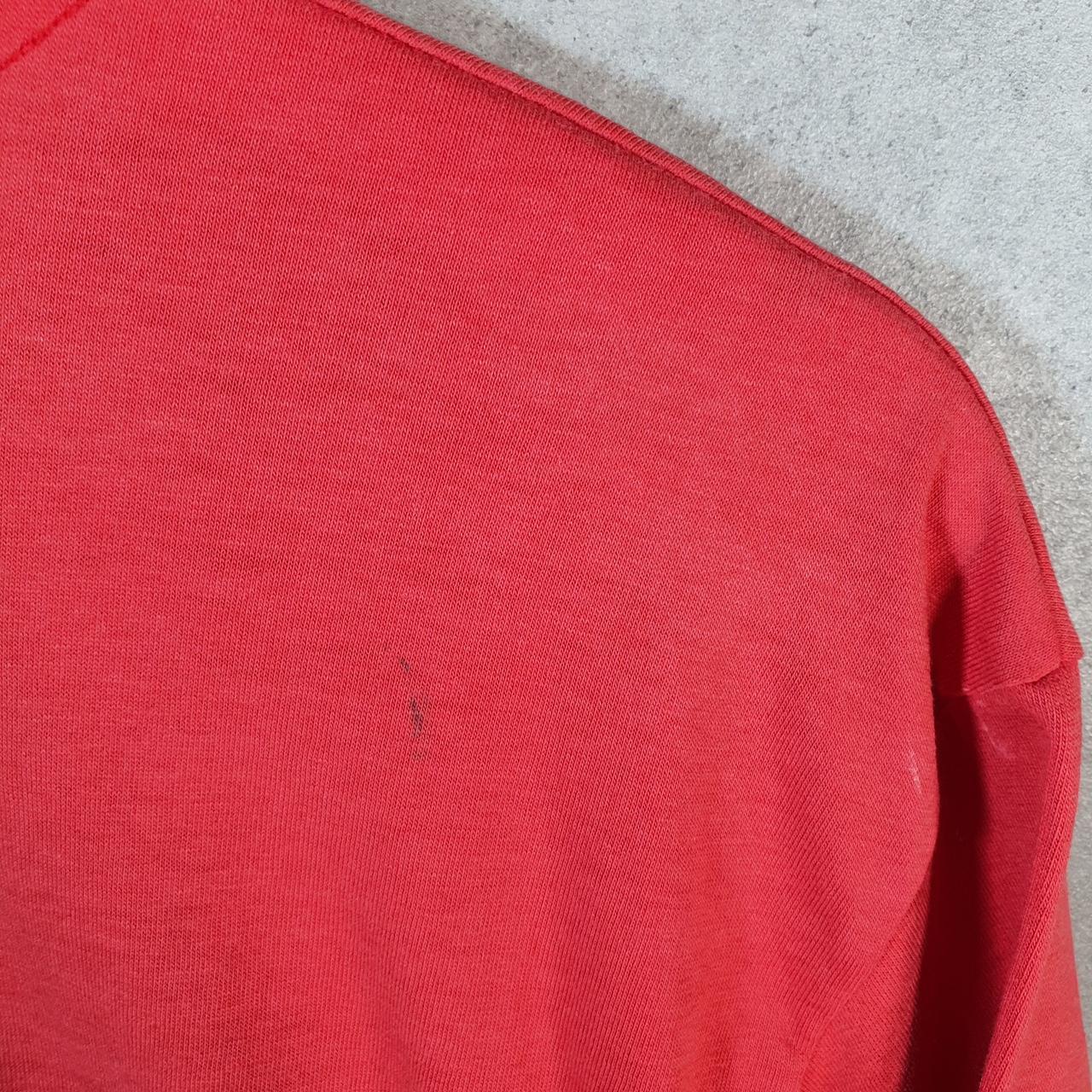 Vintage I Survived Bayview Drive 1989 USA Single Stitch T Shirt Men’s Medium Red