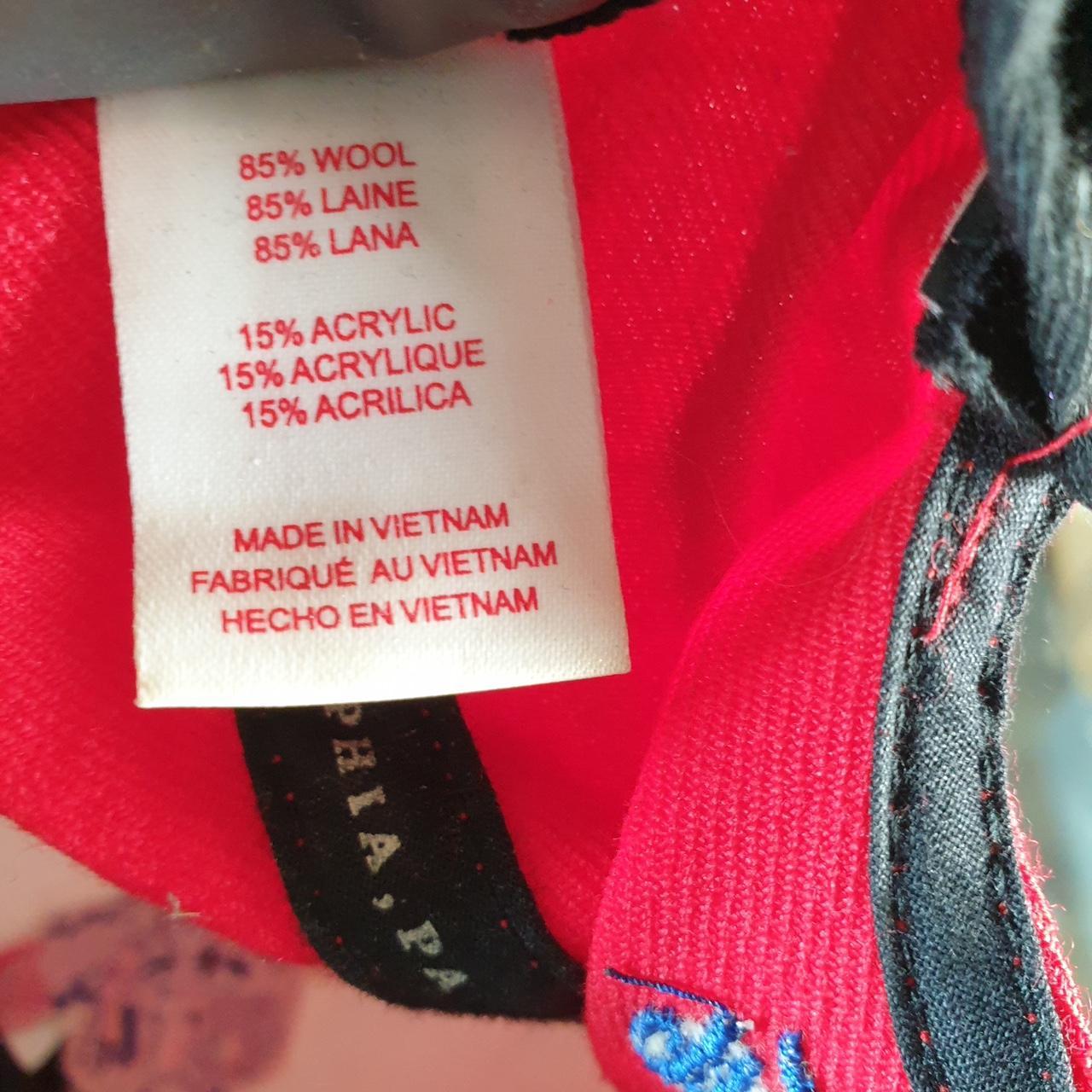 Vintage NFL Mitchell & Ness New England Patriots Cap Men’s USA Spellout Athletic C8520