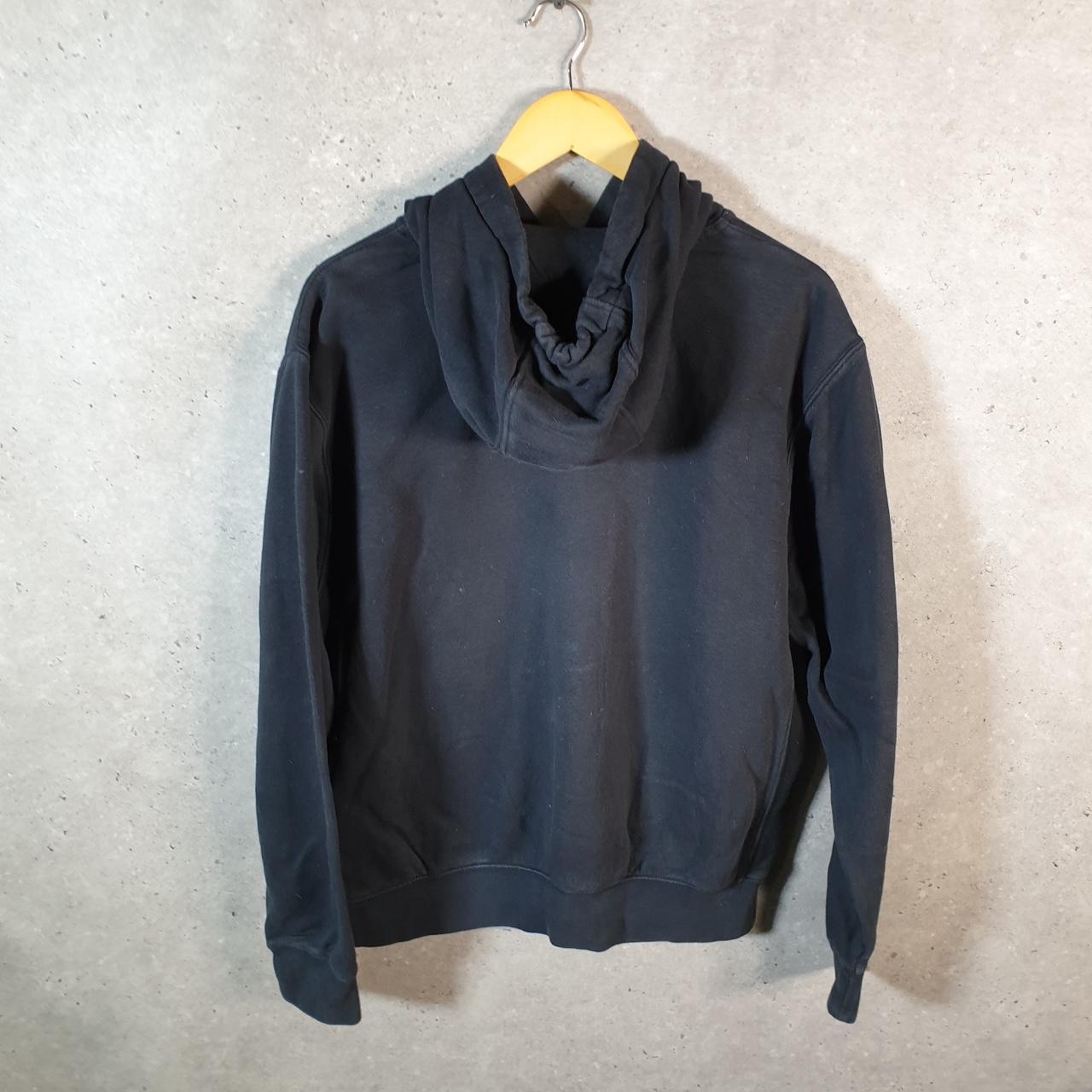 Vintage Nike Club Embroidered Hoodie Men’s Medium Black Swoosh Y2K Pullover