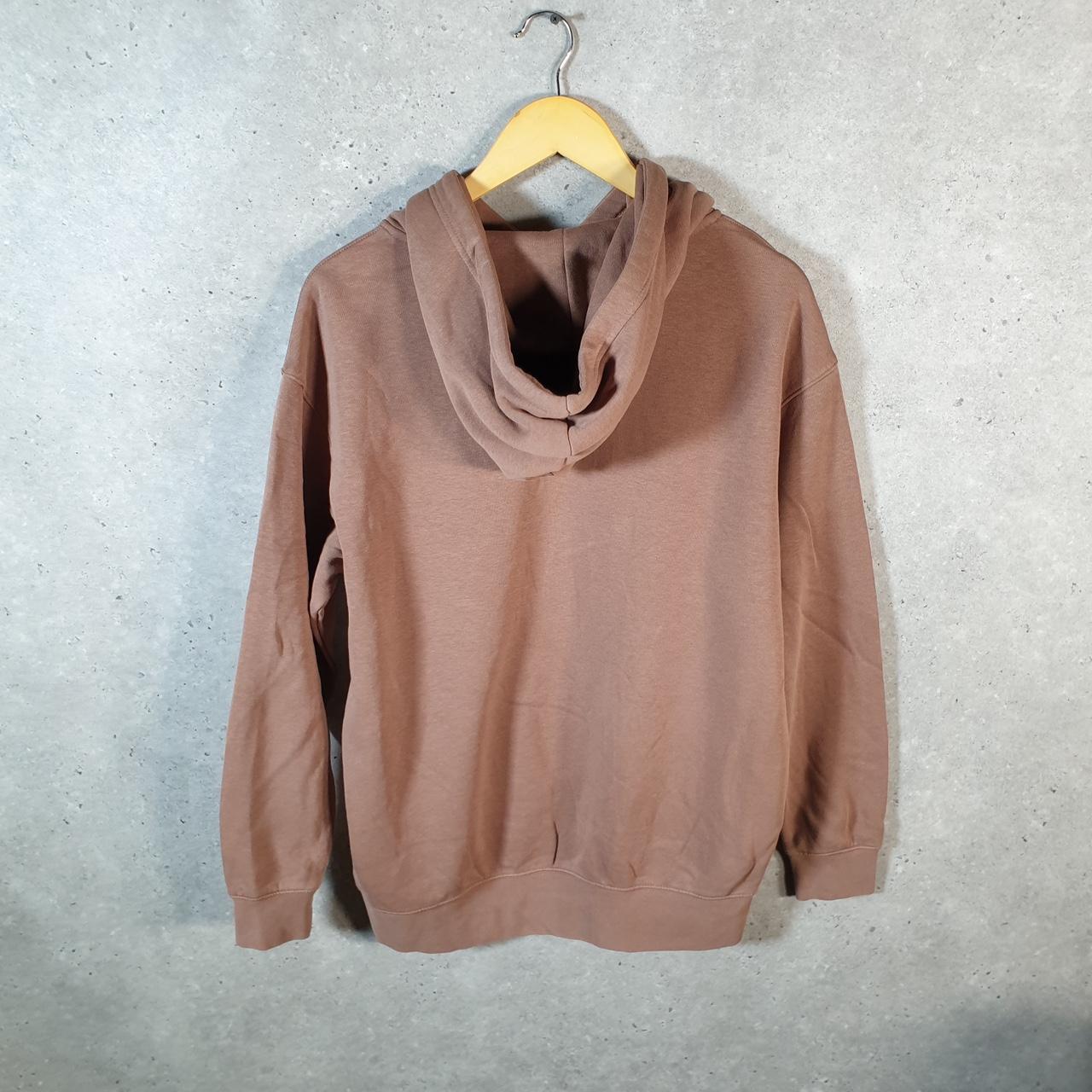 Vintage Nike Club Embroidered Hoodie Men’s XS Brown Swoosh Y2K Pullover