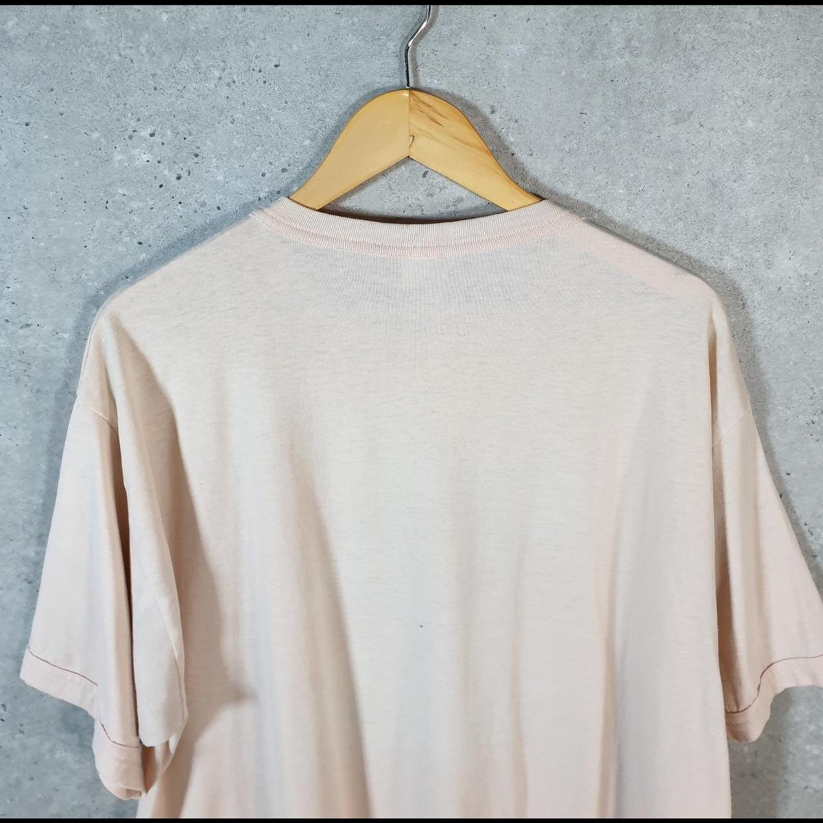 Vintage All Texas Country Cowboy Graphic 90s Single Stitch T Shirt Men’s XL Beige