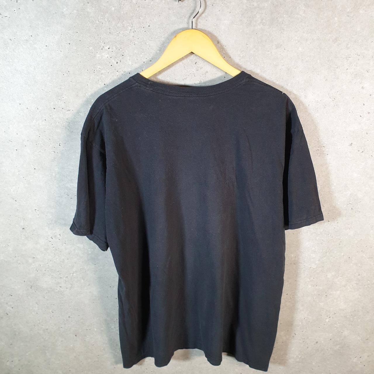 Vintage Adidas Go To Tee T Shirt Men’s XL Black Three Stripes Logo Athletic