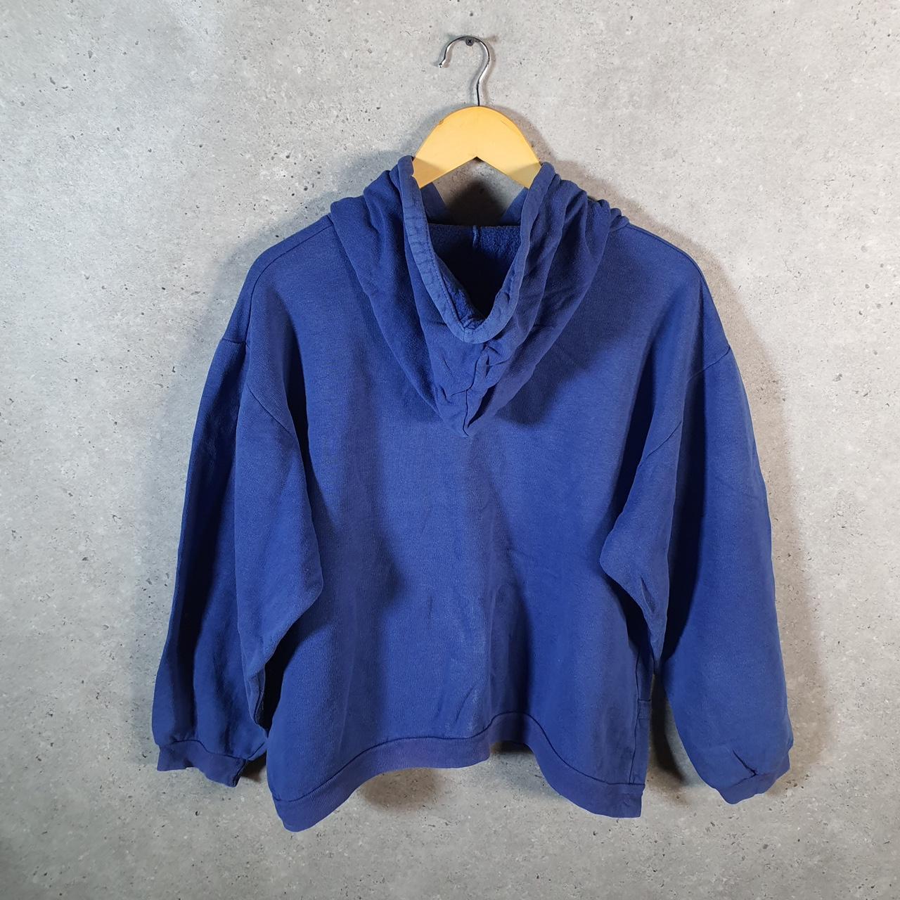 Vintage Robbe Di Kappa 90s Hoodie Men’s Medium Baggy Blue Pullover Logo