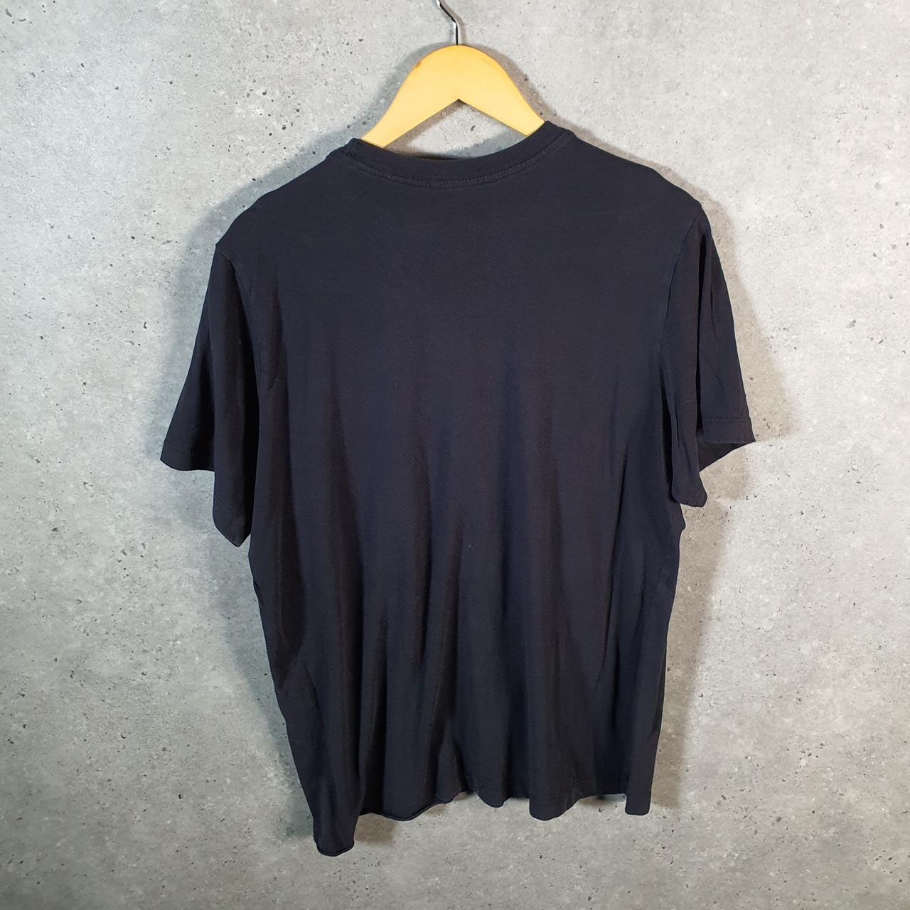 Vintage Nike Spellout Just Do It T Shirt Men’s Large Black Logo Swoosh Athletic