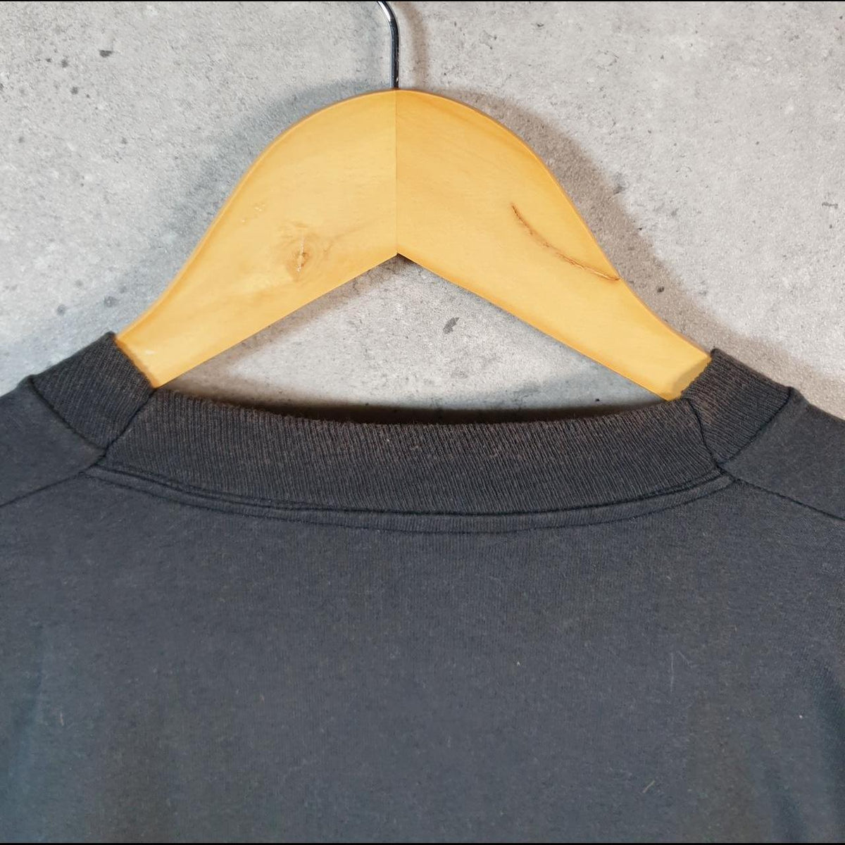 Vintage Fruit of the Loom Baby Boomer 90s Single Stitch T Shirt Men’s Large Black C8122