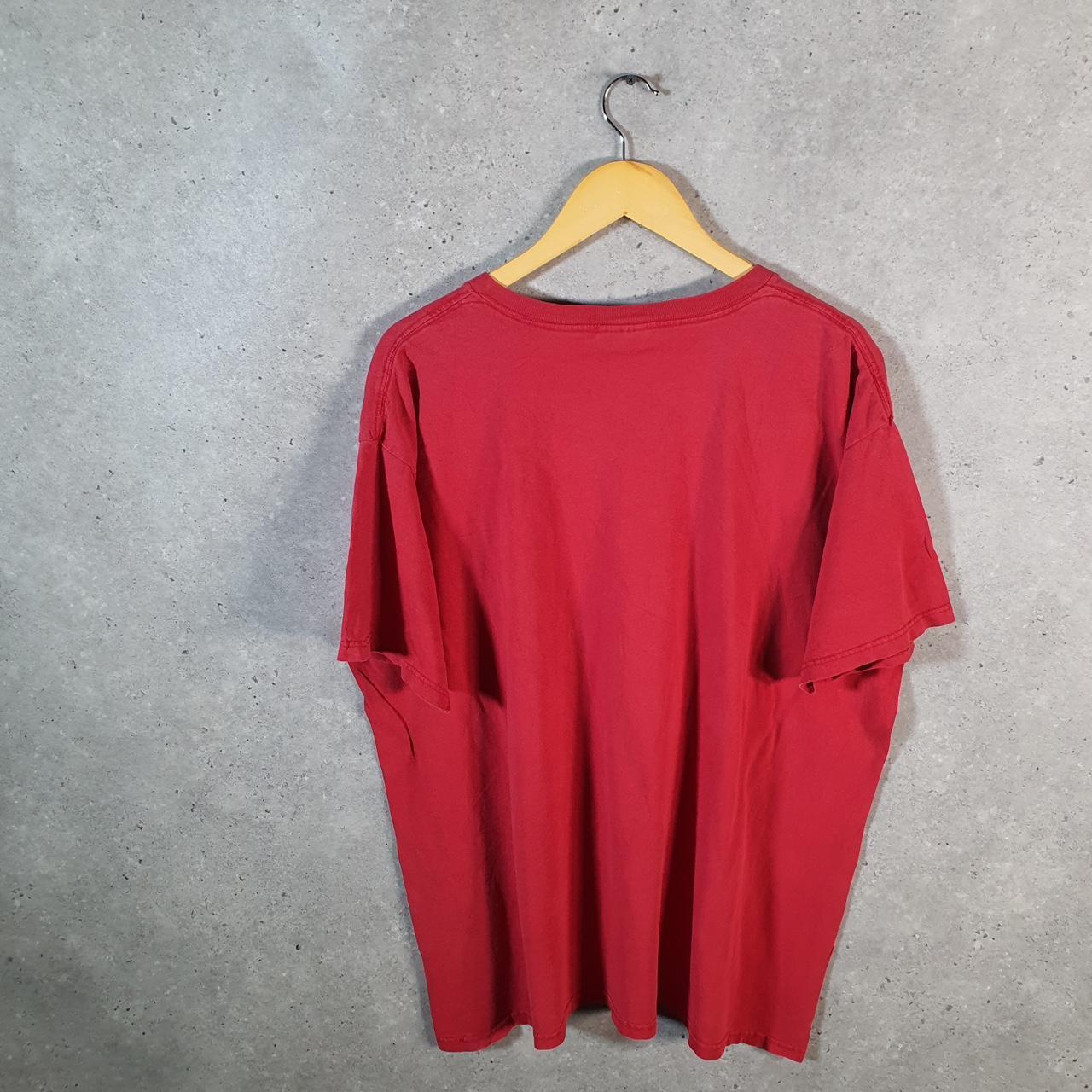 Vintage Nike USA 90s Embroidered T Shirt Men’s XL Red Logo Swoosh Athletic