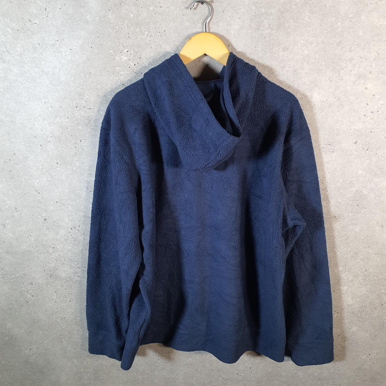 Vintage Dickies Workwear Fleece Hoodie Men’s Large Navy Blue Y2K Pullover