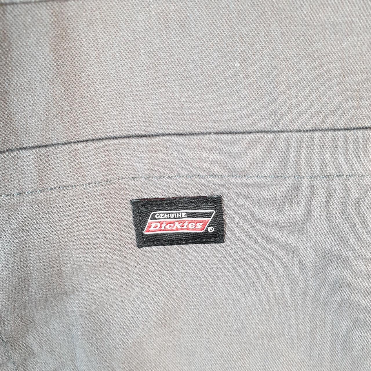 Vintage Dickies Baggy Chino Shorts Jorts Cargo Mens W38 Grey Relaxed Fit