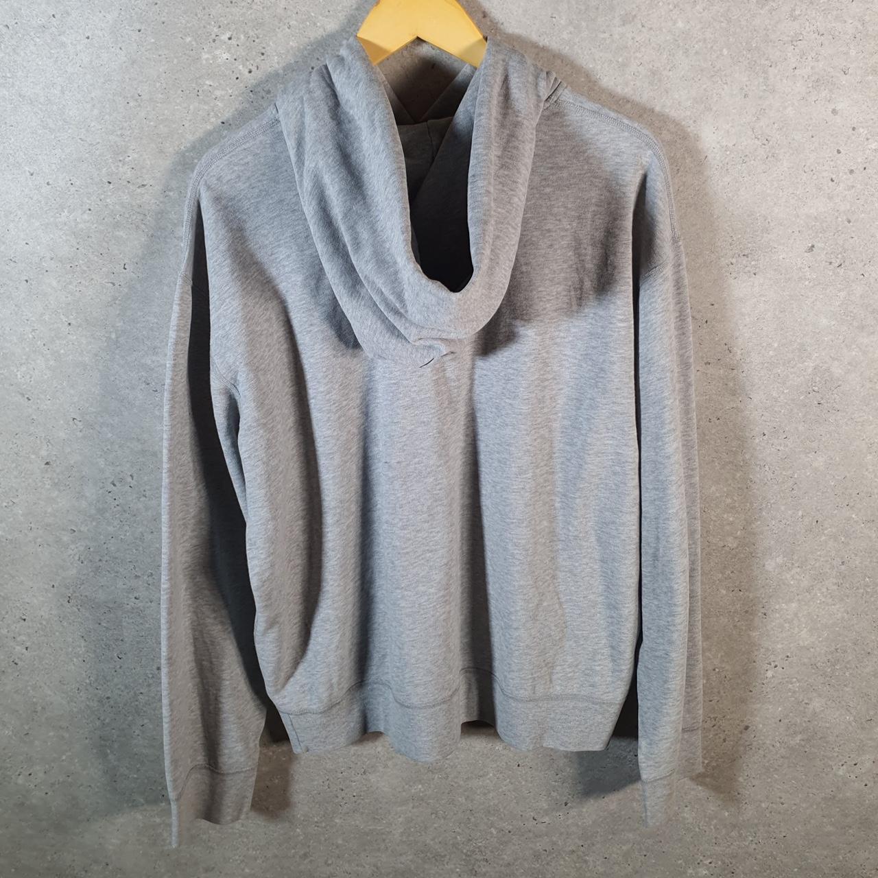 Vintage Ralph Lauren Polo Heavyweight Hoodie Men’s XL Grey Cotton Pullover Pony