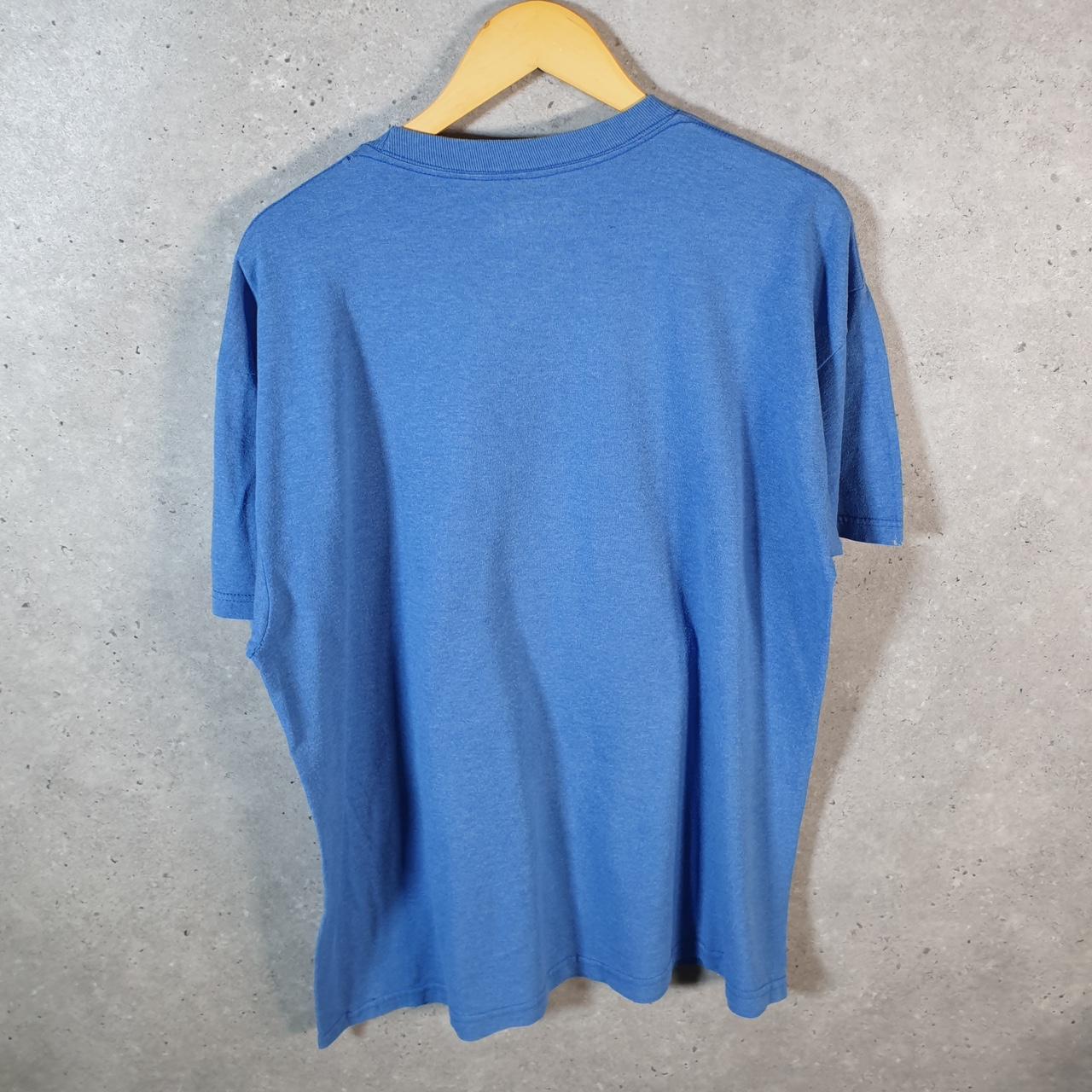 Vintage Marvel Spiderman T Shirt Men’s XL Blue Movie Graphic Cartoon