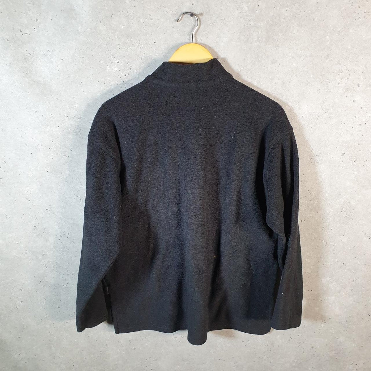 Vintage Patagonia 90s USA Better Sweater 1/4 Zip Pullover Sweatshirt Men’s Large Black