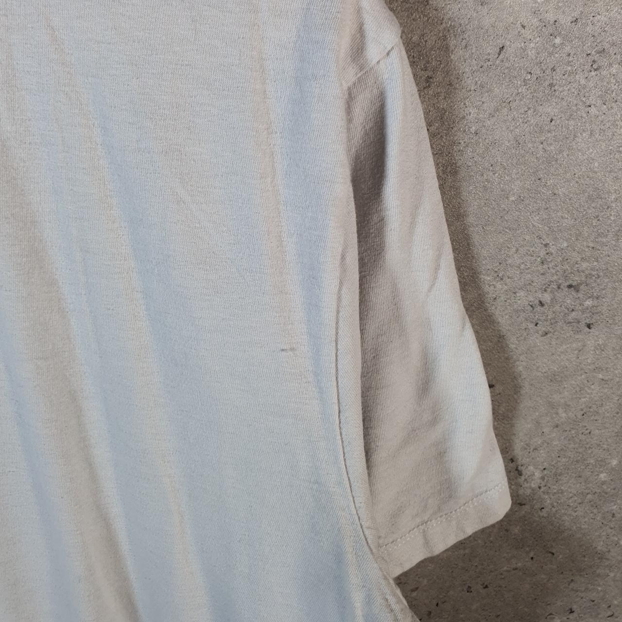 Vintage Nike Spellout T Shirt Men’s Large White Logo Swoosh Athletic