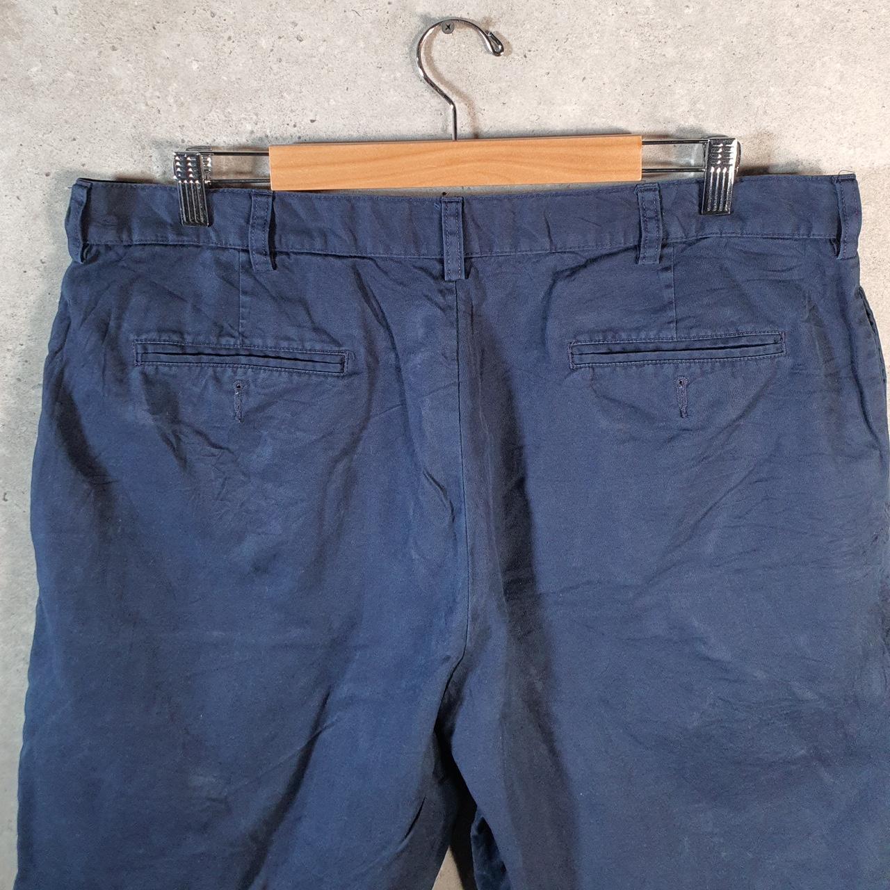 Vintage Ralph Lauren Polo Shorts Jorts Cargo Men’s W38 Blue Baggy Cotton A4658