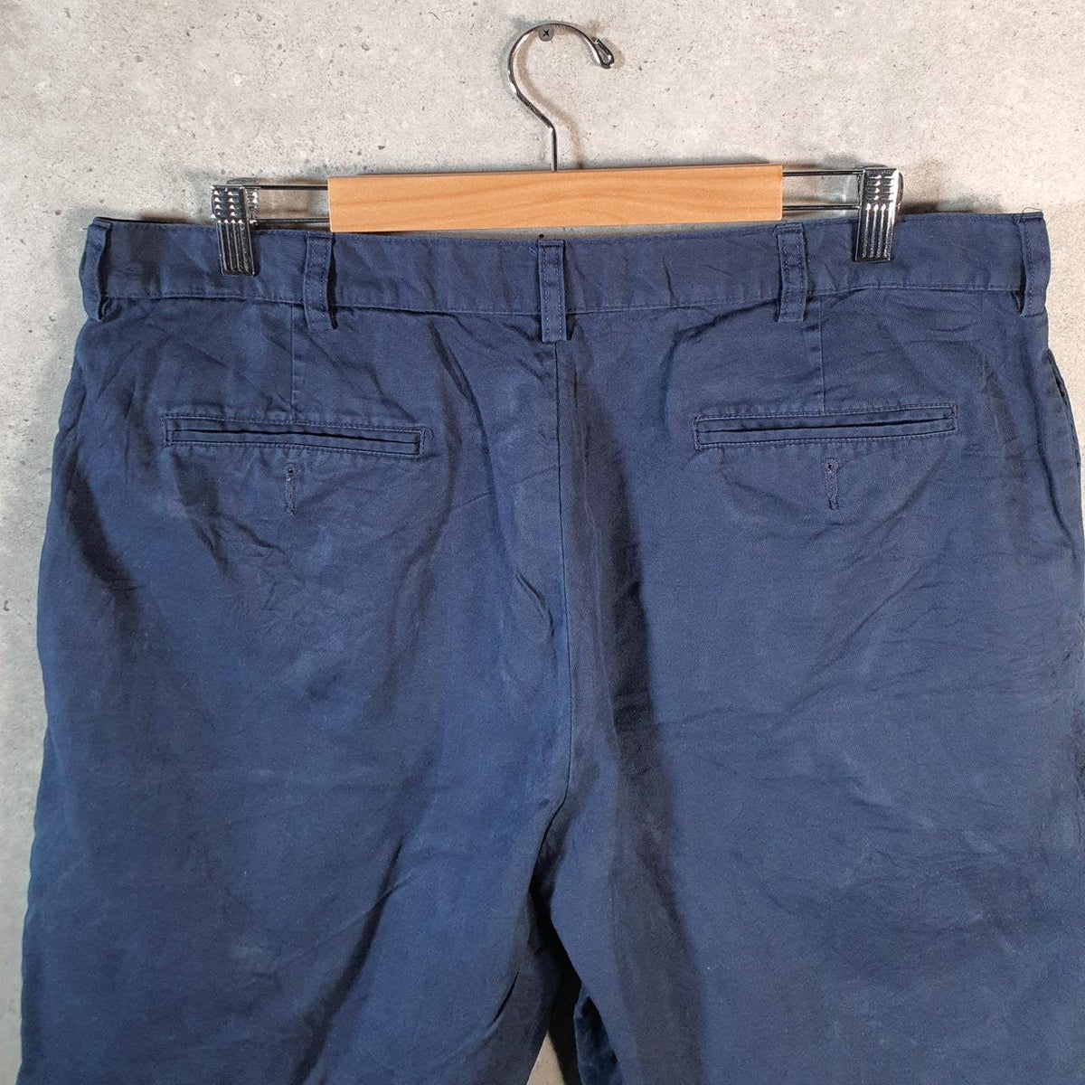 Vintage Ralph Lauren Polo Shorts Jorts Cargo Men’s W38 Blue Baggy Cotton A4658