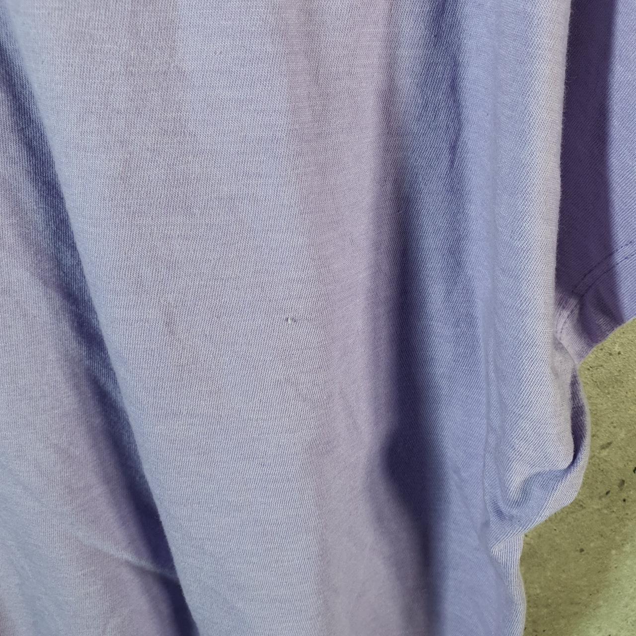 Vintage Disney Land Minnie Mouse 2018 Garden Flowers T Shirt Womens  XL Lilac Graphic