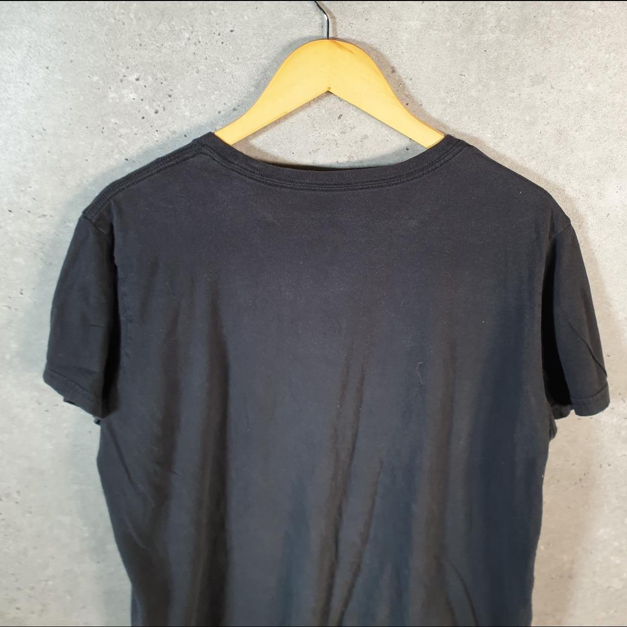 Vintage Adidas Amplifier T Shirt Shirt Men’s Small Black Three Stripes Logo Athletic C9776