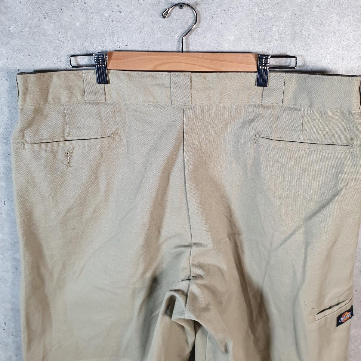 Vintage Dickies Baggy Chino Shorts Jorts Cargo Mens W42 Brown Relaxed Fit