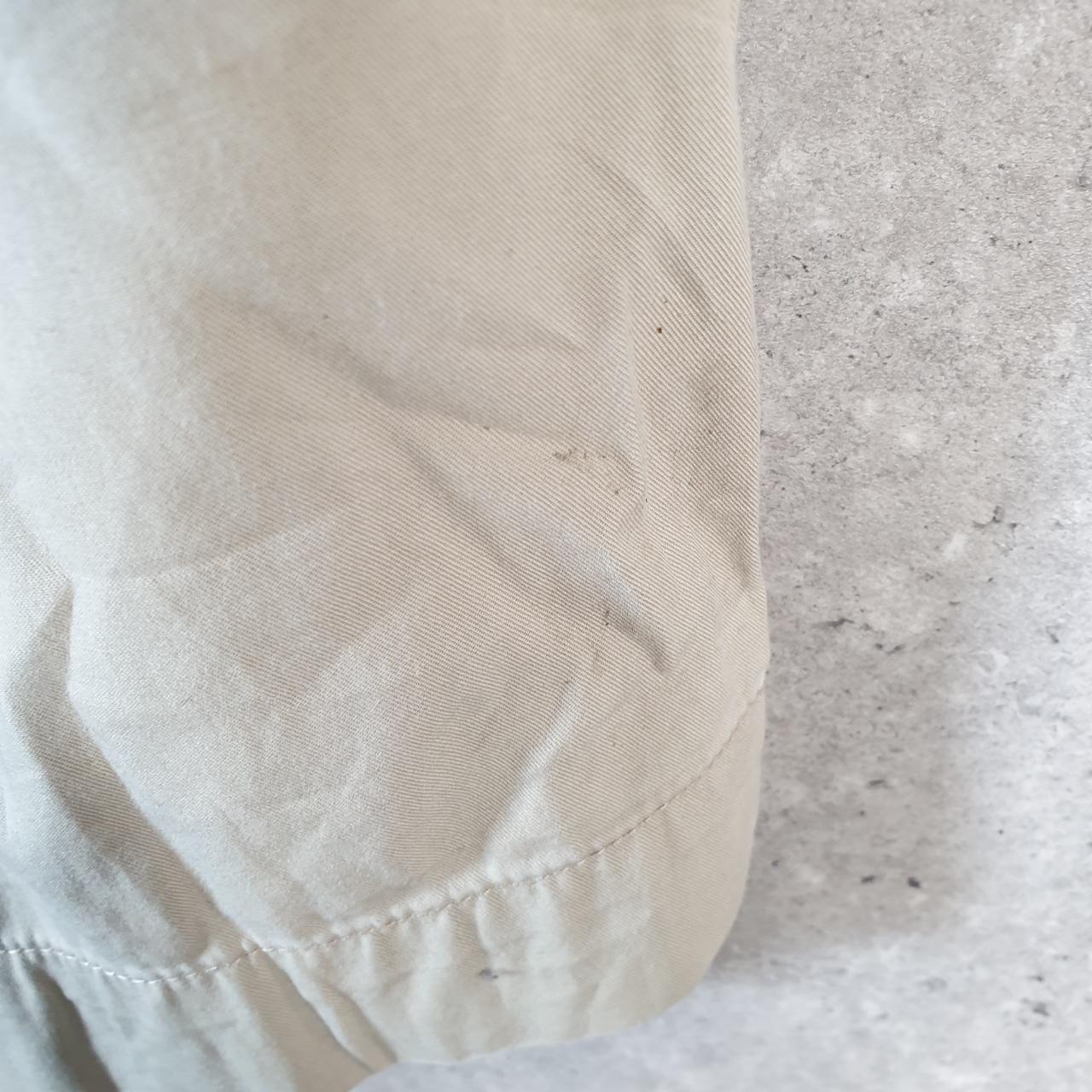 Vintage Izod Golf Chino Shorts Jorts Cargo Womens W36 Brown Baggy Cotton