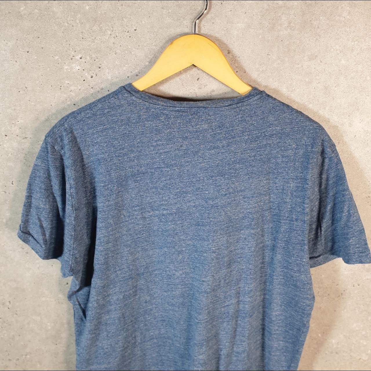 Vintage Ralph Lauren Polo T Shirt Men’s Small Blue Embroidered Classic Fit Pony C8604