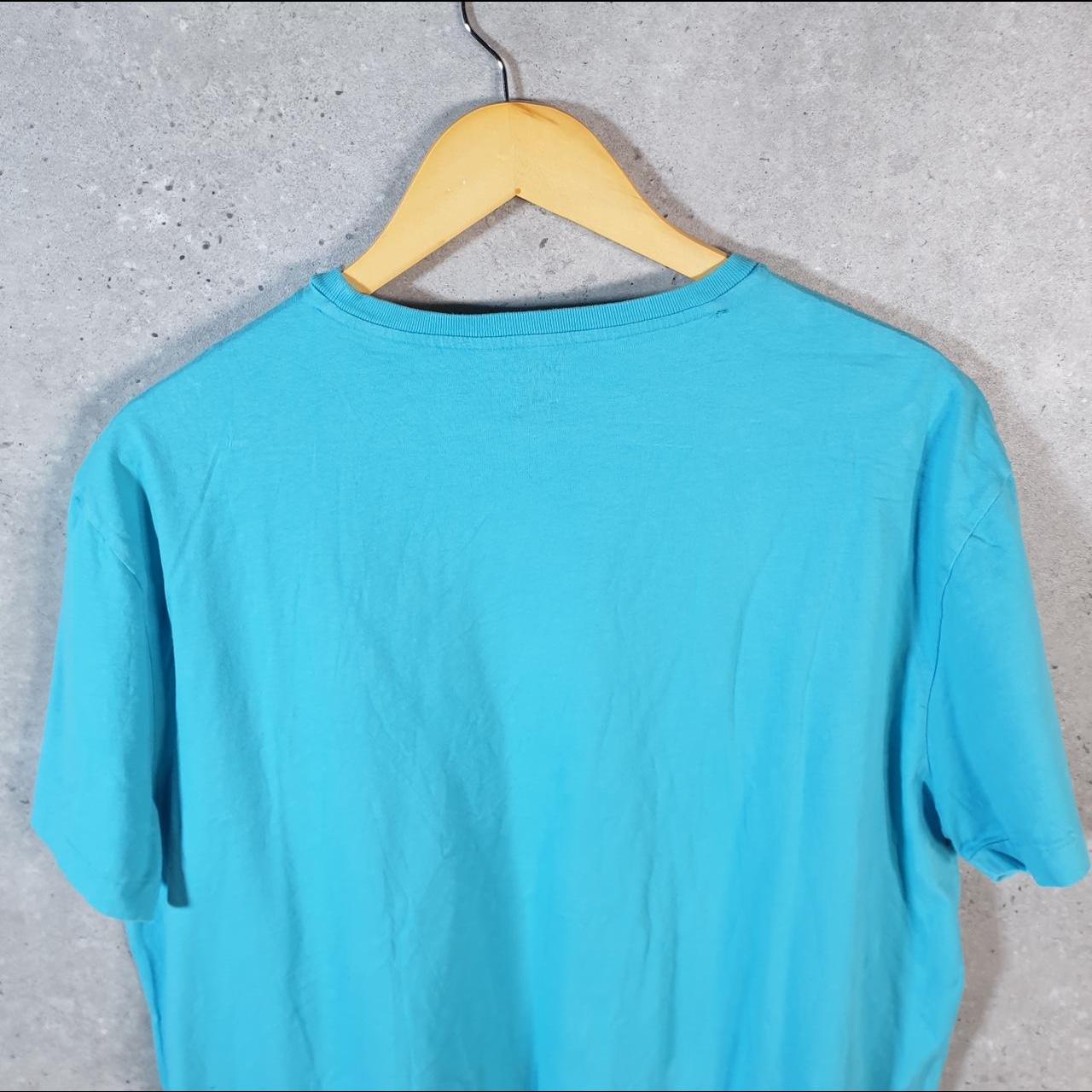 Vintage Ralph Lauren Polo T Shirt Men’s Large Blue Embroidered Classic Fit Pony C9150