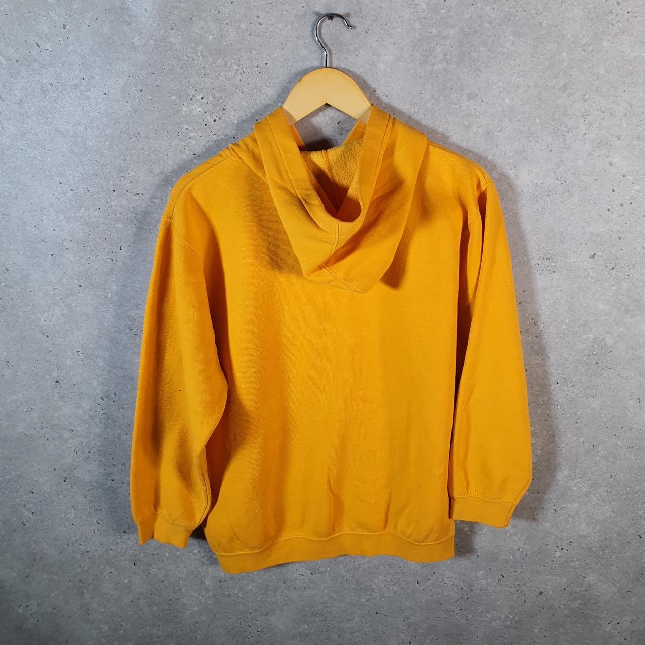 Vintage NFL Green Bay Packers Hoodie Youth XL Yellow Pullover USA Pro Sport