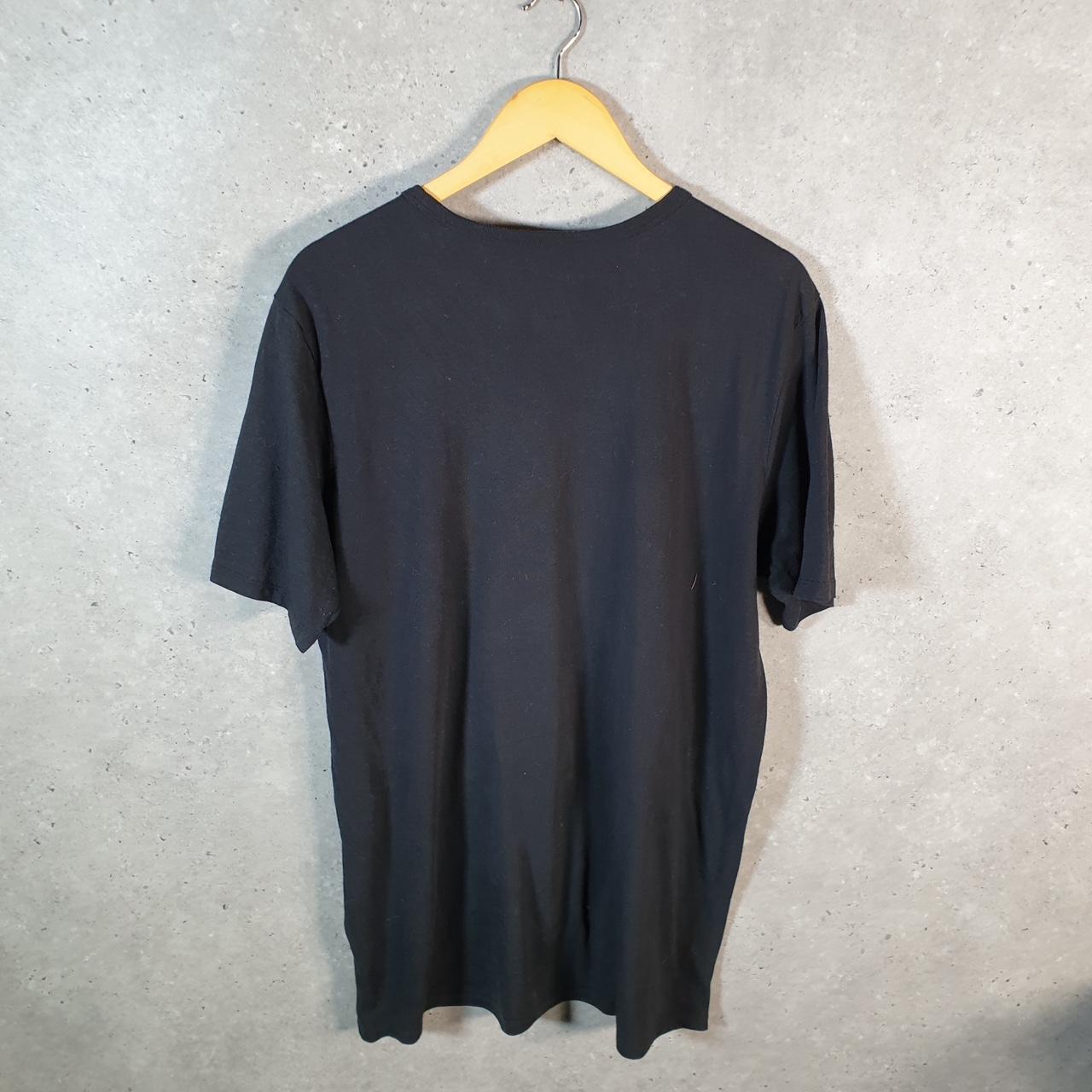 Vintage Nike Club Dri Fit Spellout T Shirt Men’s XL Black Graphic Swoosh Athletic