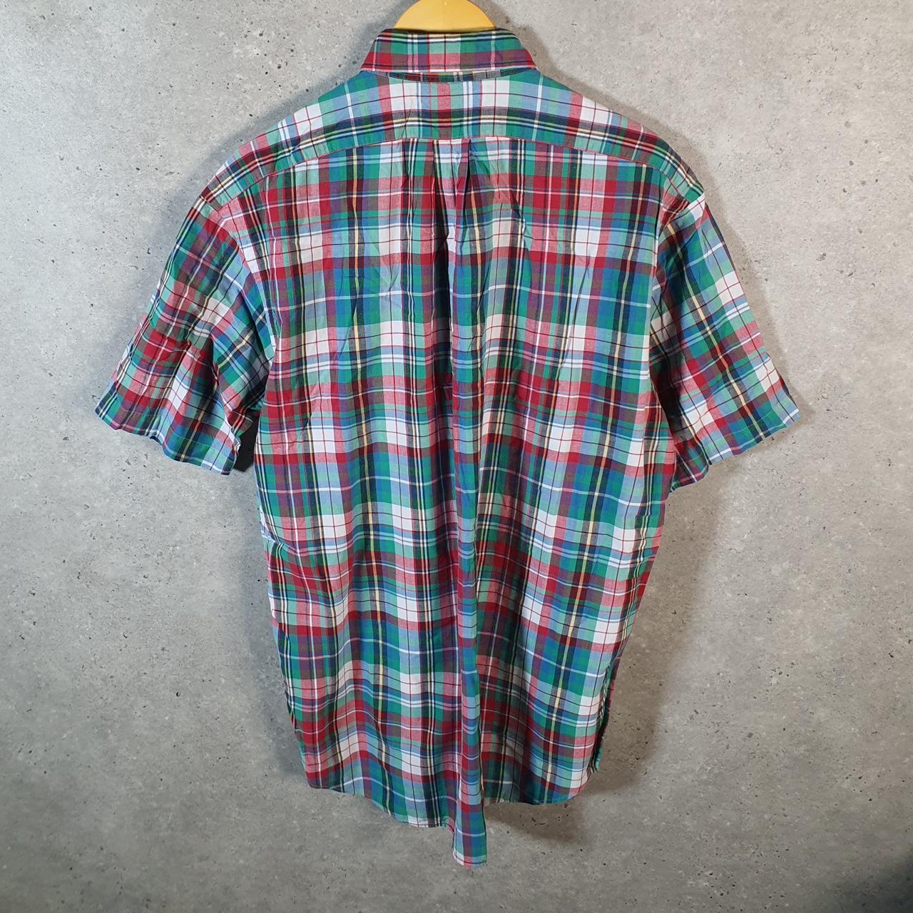 Vintage Ralph Lauren Button Down Shirt Men’s Medium Blue Blake Fit Cotton Pony