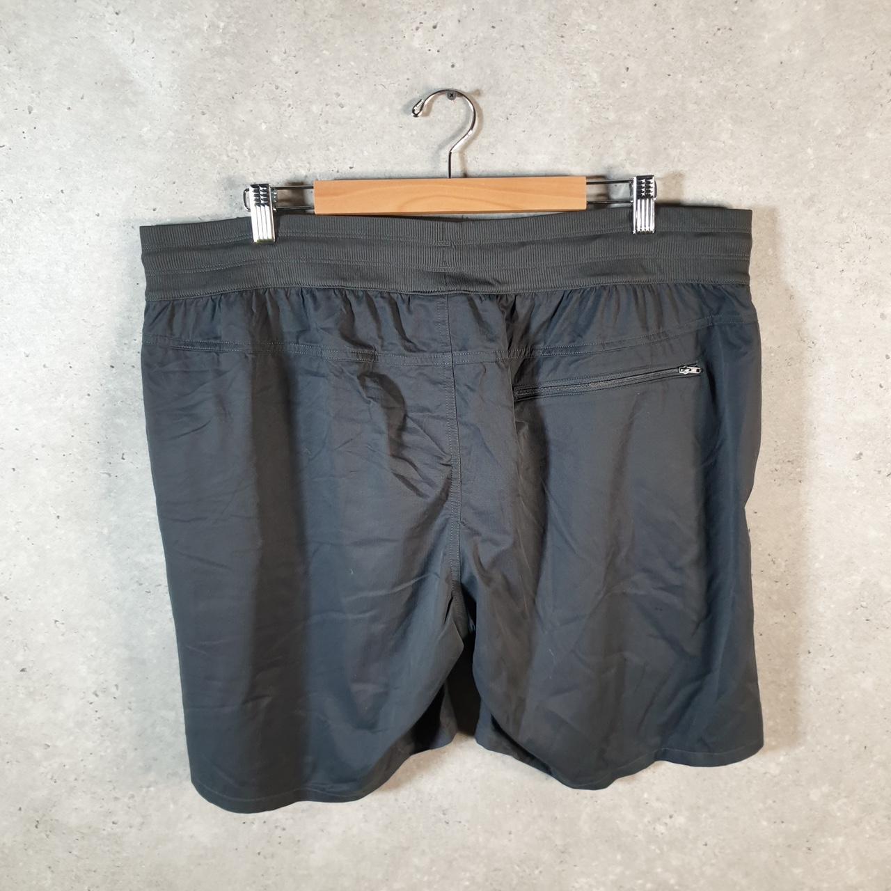 Vintage The North Face TNF Shorts Jorts Chino Cargo Womens 2XL Black Baggy Cotton