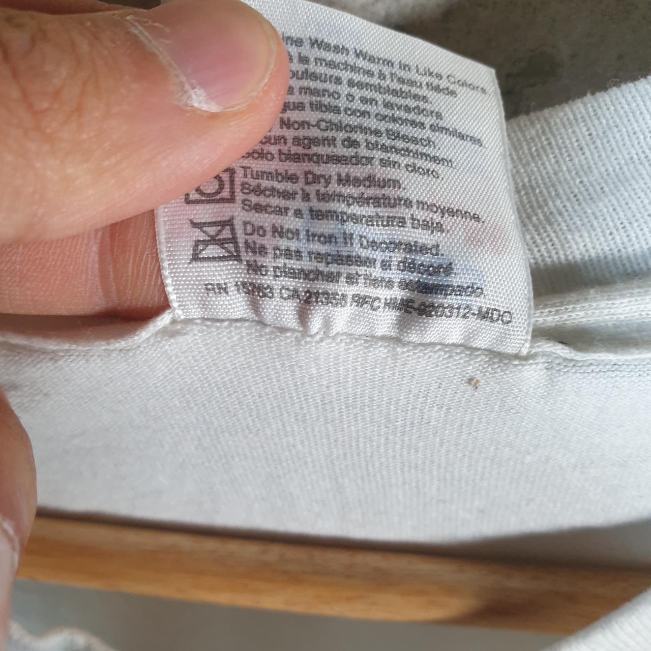 Vintage Hanes Spokan 1993 Lilac Festival Teddy Bear USA Single Stitch T Shirt Men’s Large White