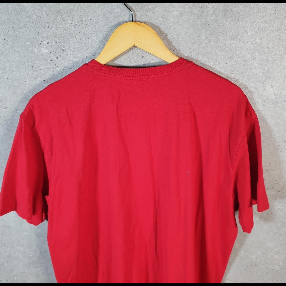 Vintage Ralph Lauren Polo T Shirt Men’s Large Red Embroidered Pony Classic Fit C9160