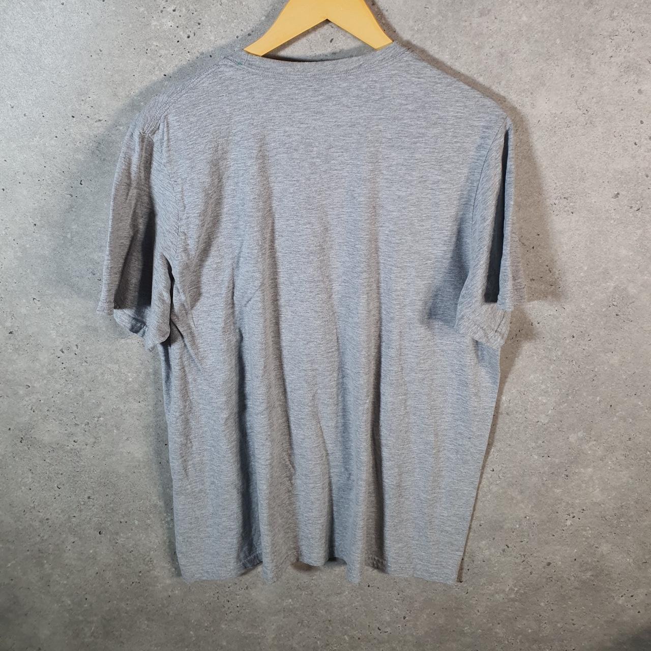 Vintage Adidas Amplifier Baltimore Uni T Shirt Men’s XL Grey Three Stripes Logo Athletic