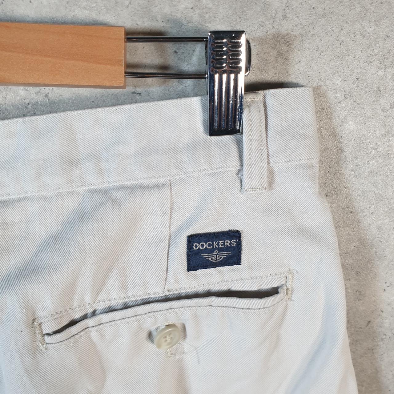 Vintage Dockers Shorts Jorts Cargo Men’s W34 White Baggy Cotton