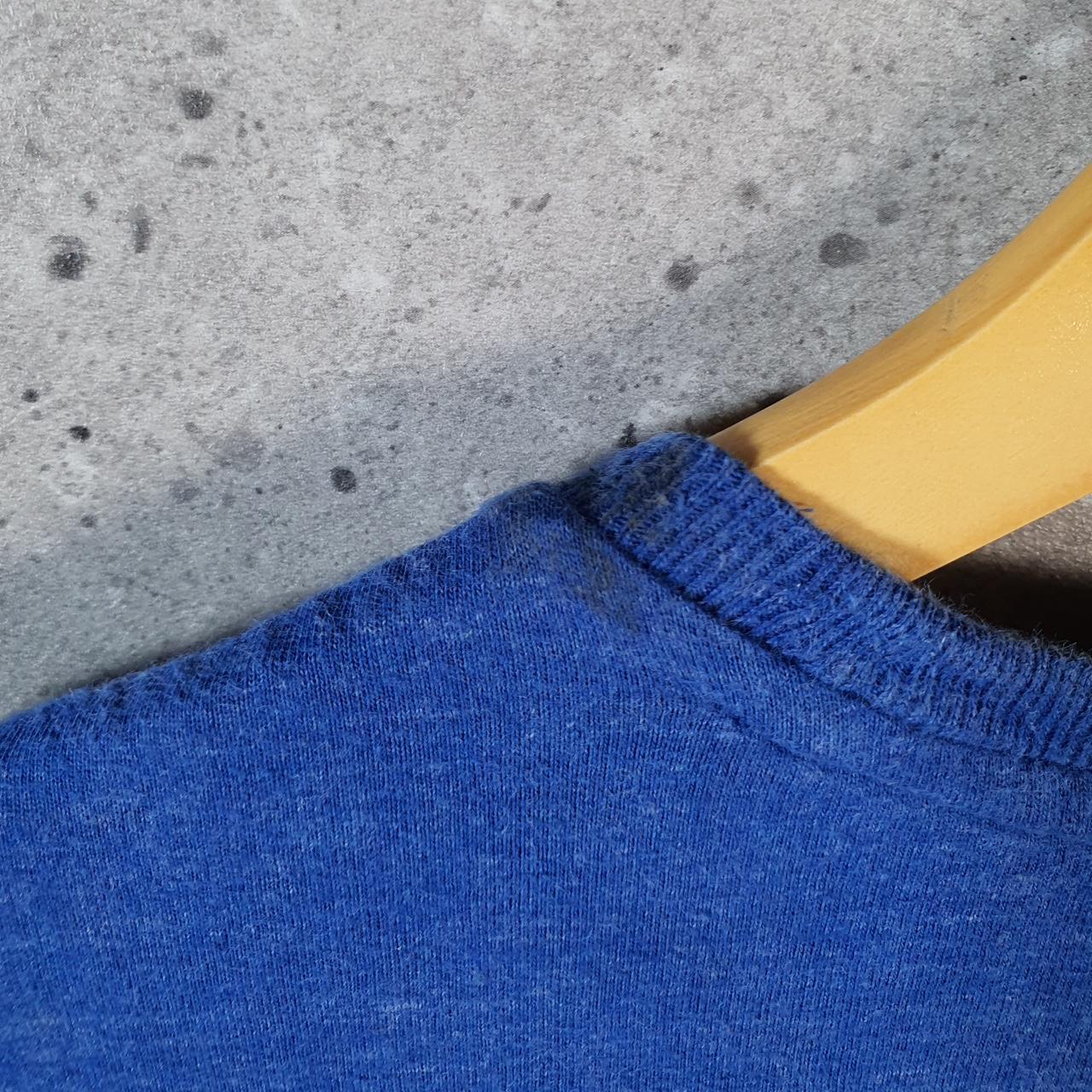 Vintage Ralph Lauren Polo T Shirt Men’s Medium Blue Embroidered Pony Classic Fit C9109