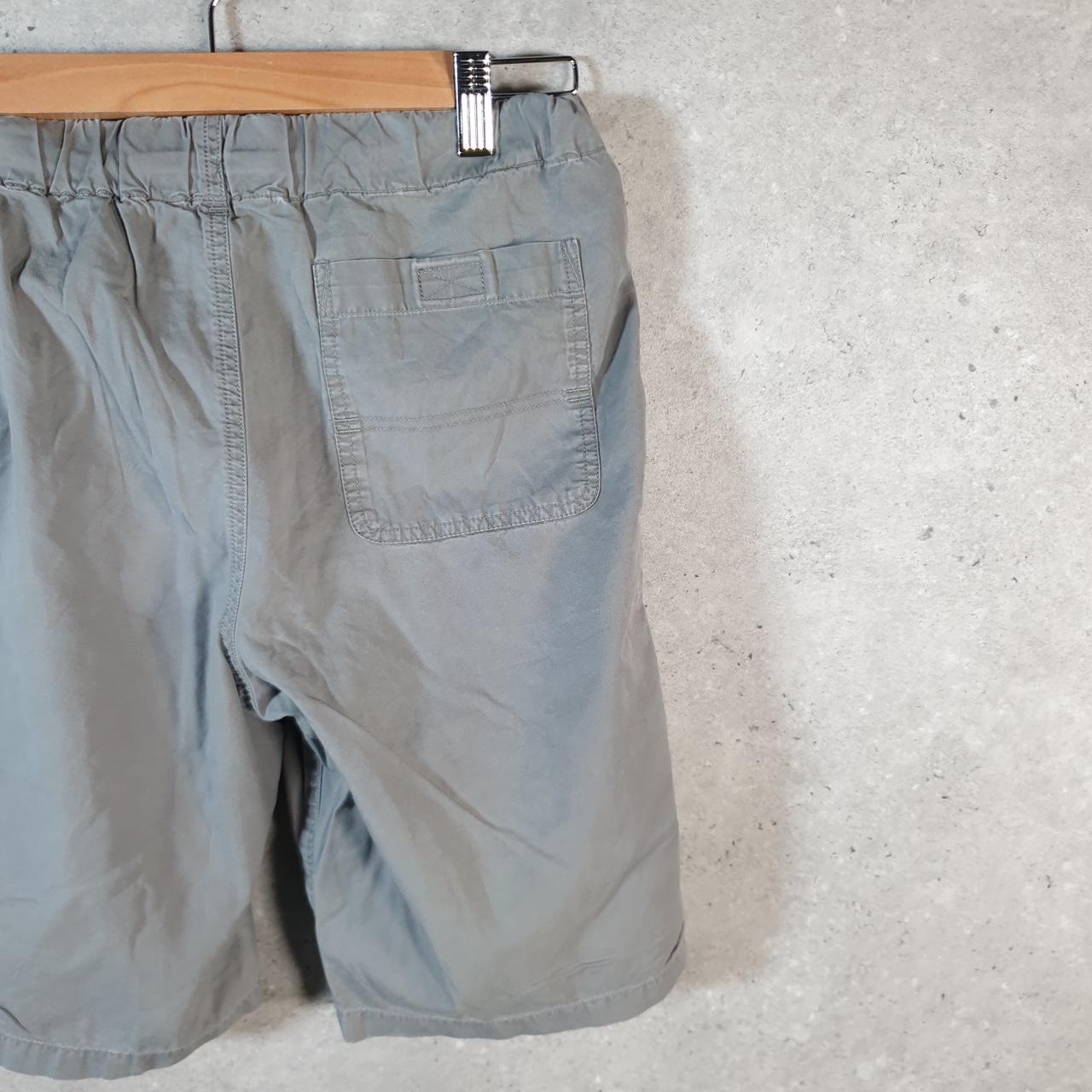 Vintage Ralph Lauren Polo Shorts Jorts Chino Cargo Womens W28 Grey Baggy Cotton