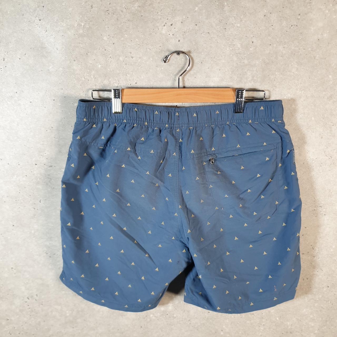 Vintage The North Face TNF Shorts Jorts Chino Cargo Men’s Medium Blue AOP Baggy Cotton
