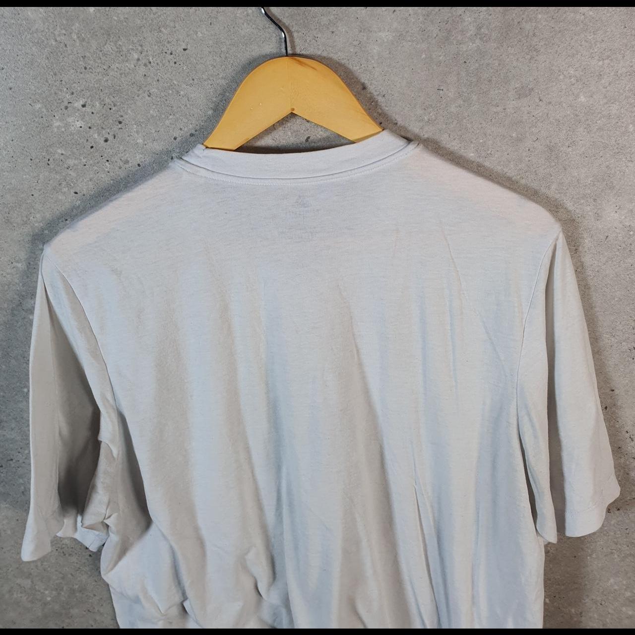 Vintage Adidas Primegreen Aero Spellout T Shirt Men’s Large White Three Stripes Logo Athletic C9793