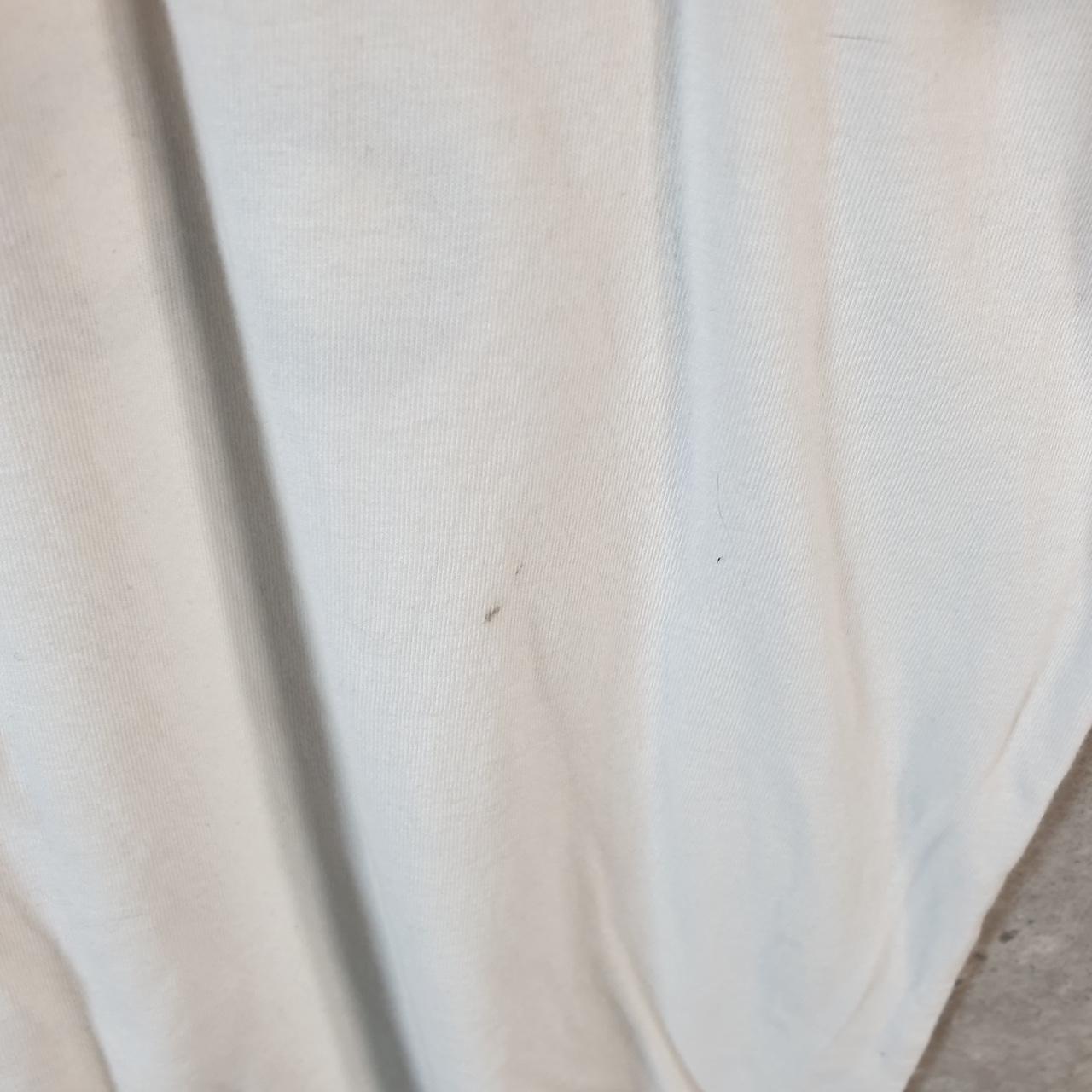 Vintage Adidas Spellout Trefoil Retro T Shirt Mens Medium White Logo Athletic