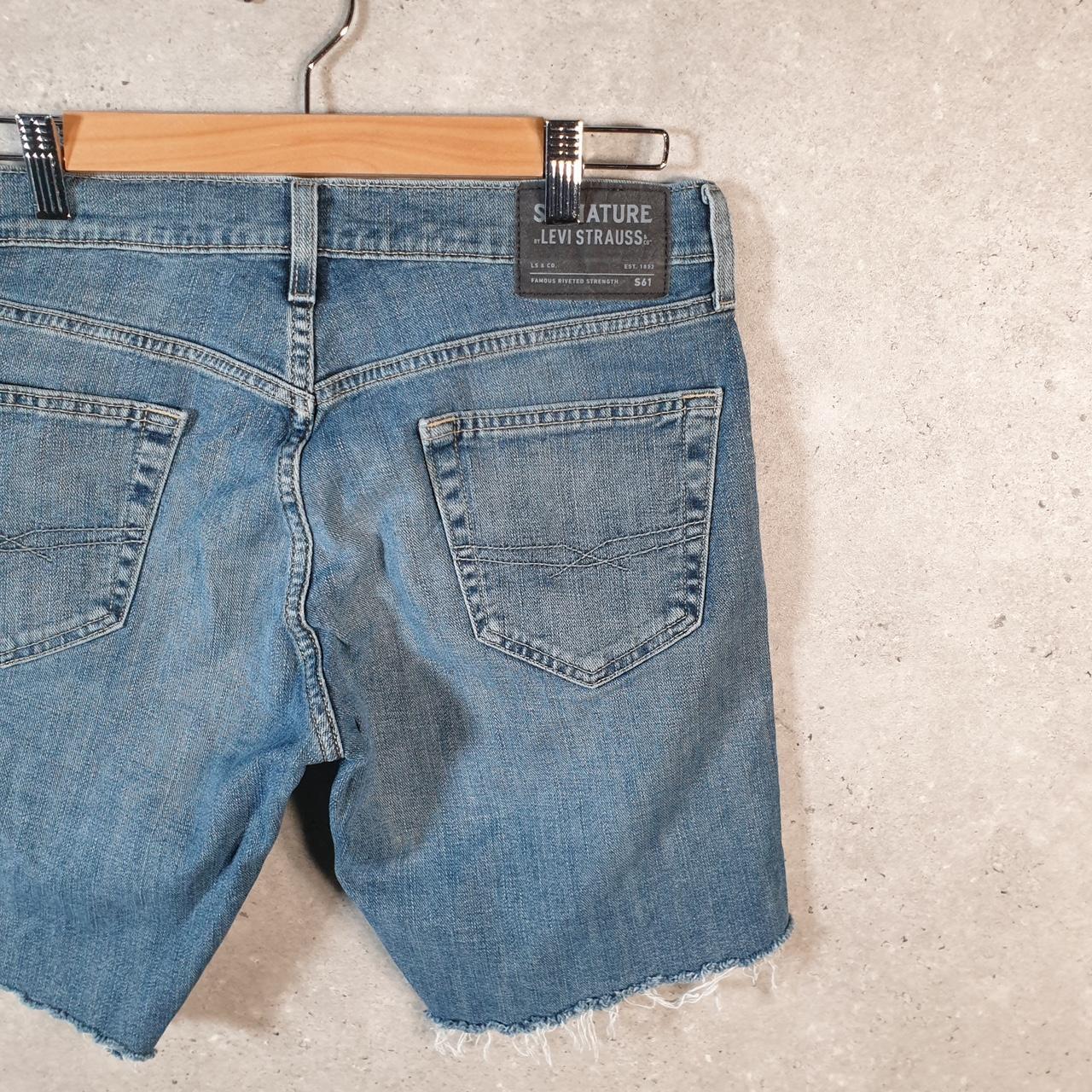 Vintage Levi’s Baggy Shorts Jorts Cargo Men’s W30 Blue Relaxed Denim