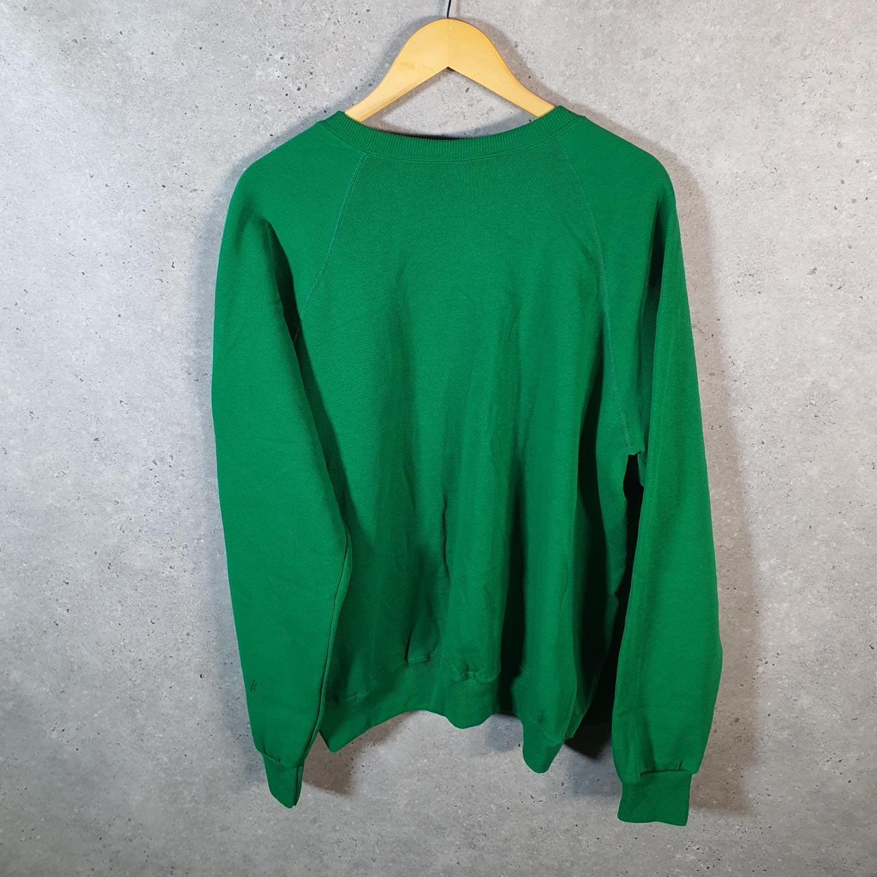 Vintage Lee Midweight Sweatshirt Men’s XL Green USA Genoa Central Dragons Pullover