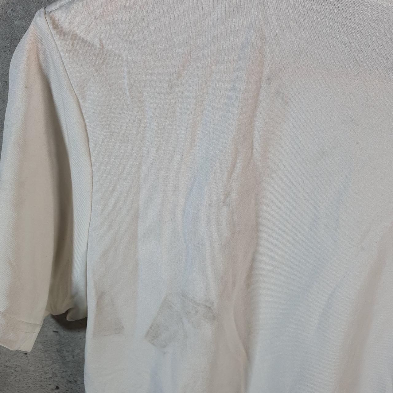 Vintage Nike Fit Dry T Shirt Womens Large White Sports Swoosh Athletic