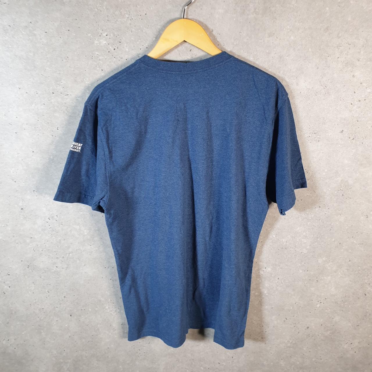 Vintage Carhartt Pocket T Shirt Men’s Small Blue Workwear Chore Utility Original Fit