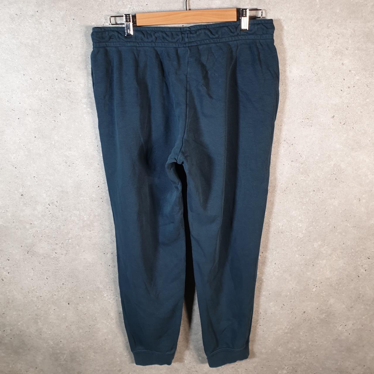 Vintage Nike Club Sweatpant Joggers Mens Large Navy Blue Swoosh Sports Tracksuit - Big Fish Vintage