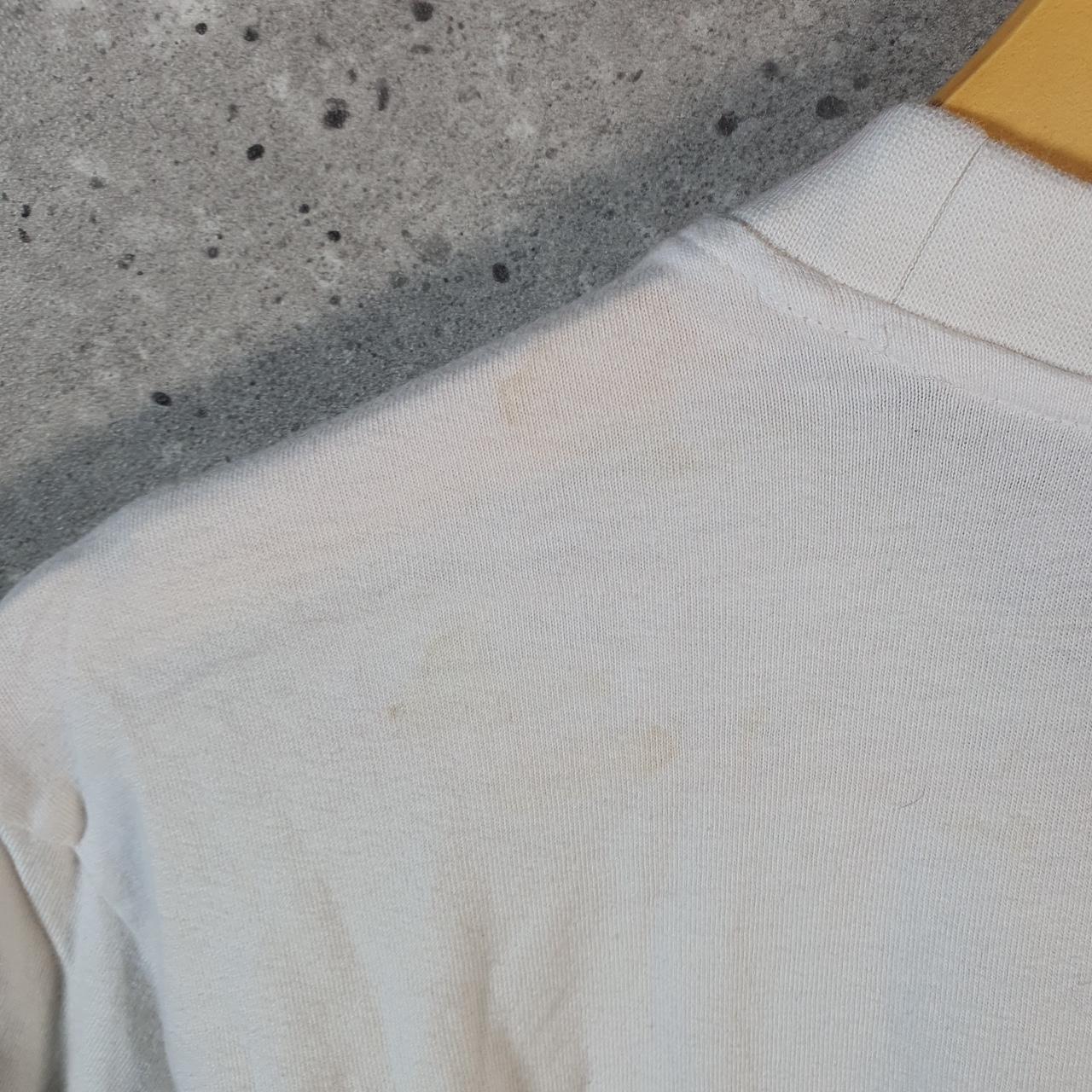 Vintage Adidas Trefoil Retro T Shirt Men’s Large White Three Stripes Logo